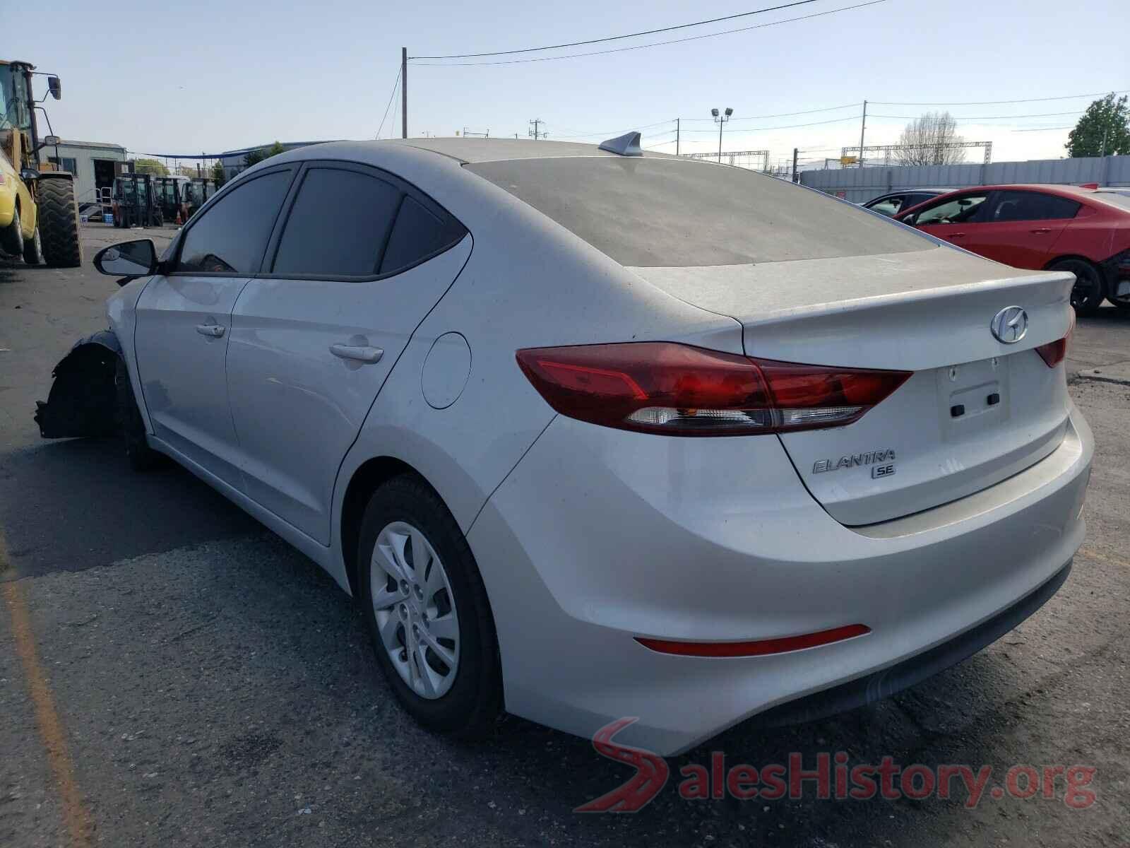 5NPD74LFXHH152550 2017 HYUNDAI ELANTRA