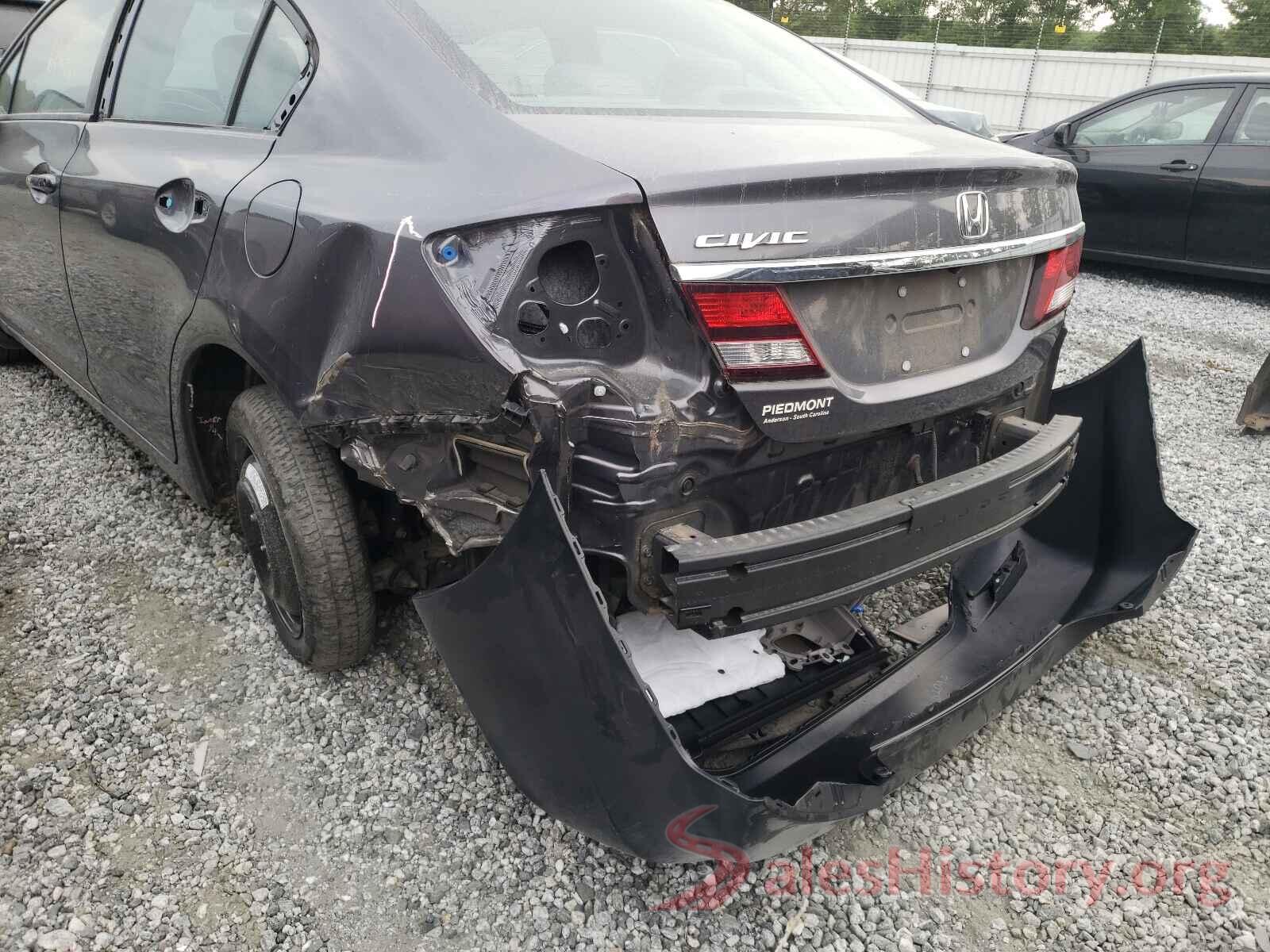 19XFB2F89FE034533 2016 HONDA CIVIC