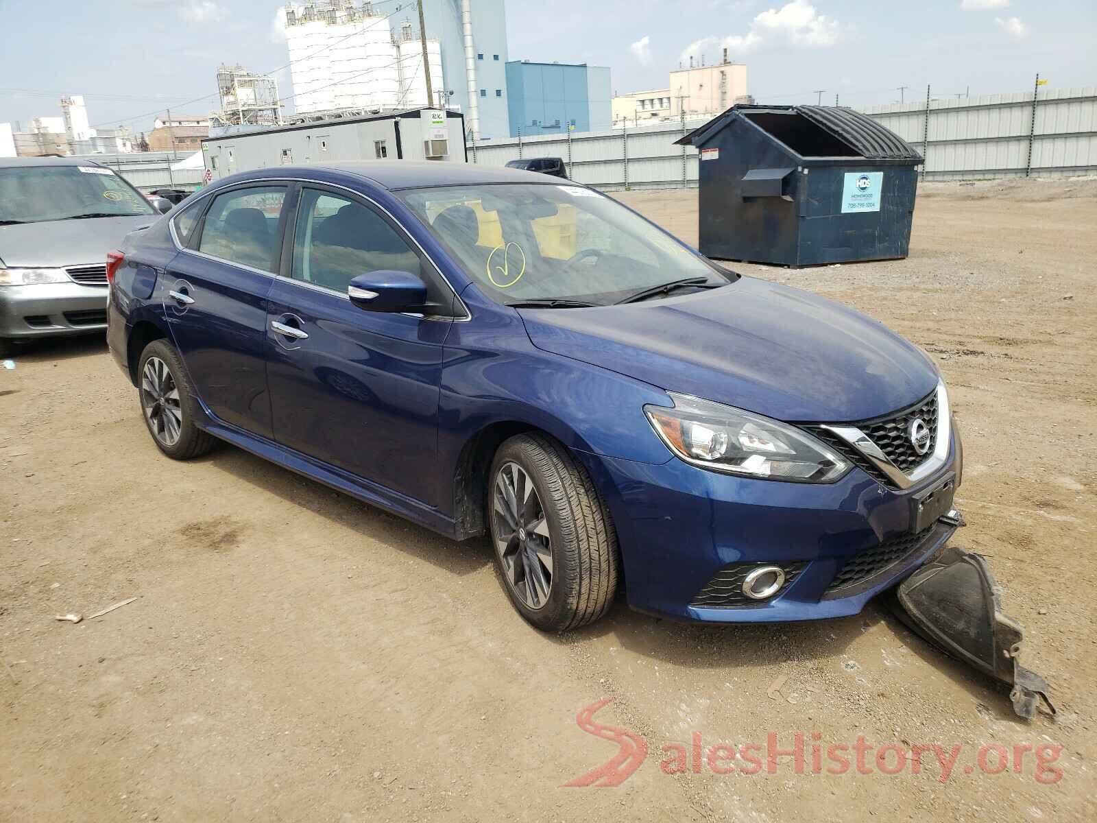 3N1AB7AP0KY223895 2019 NISSAN SENTRA