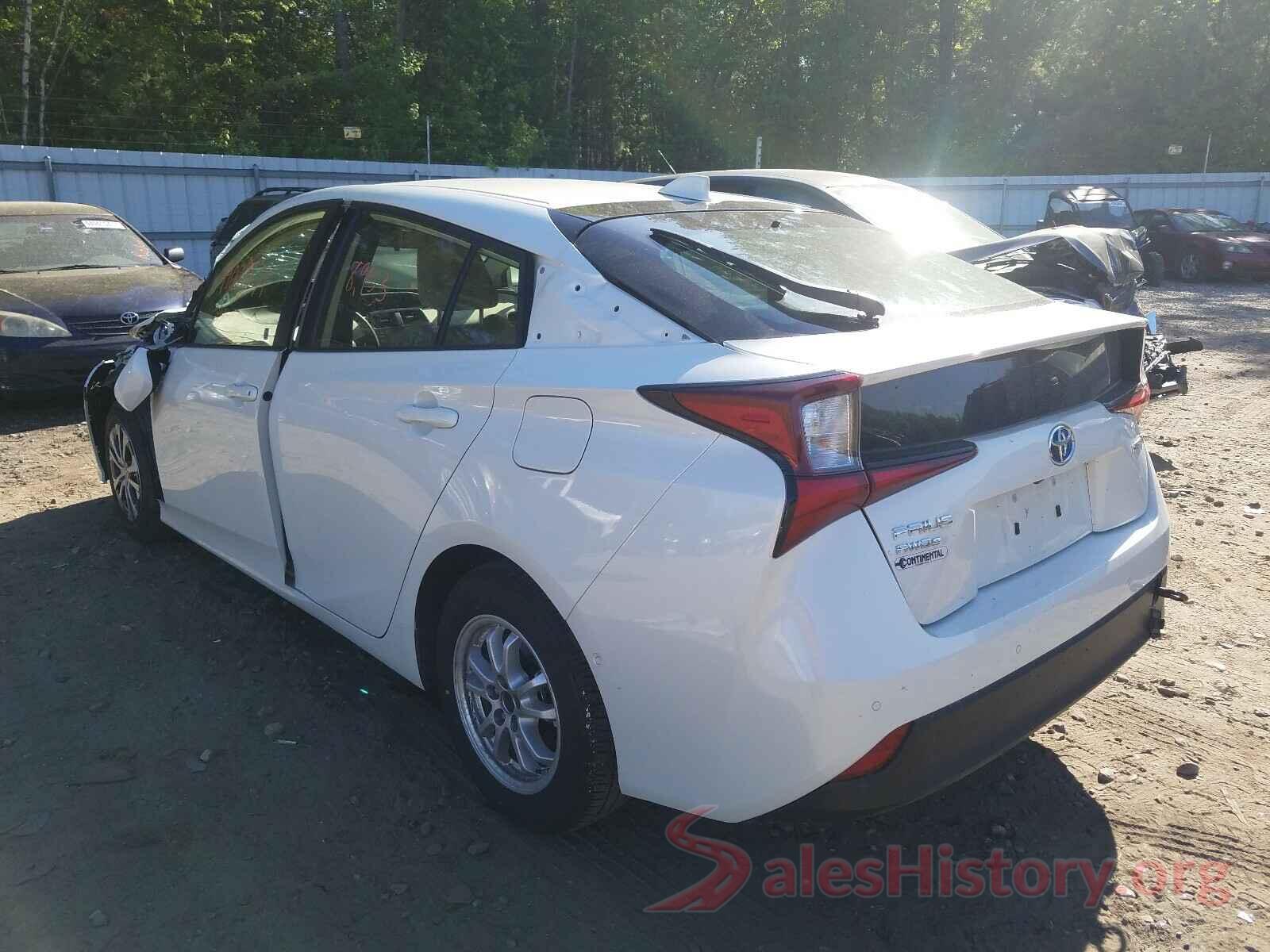 JTDL9RFU8L3022168 2020 TOYOTA PRIUS