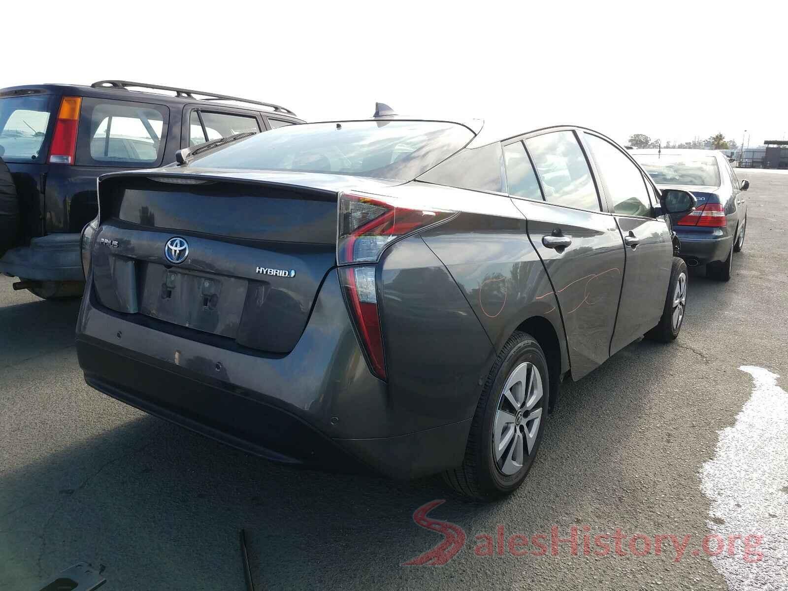 JTDKBRFU2H3575325 2017 TOYOTA PRIUS