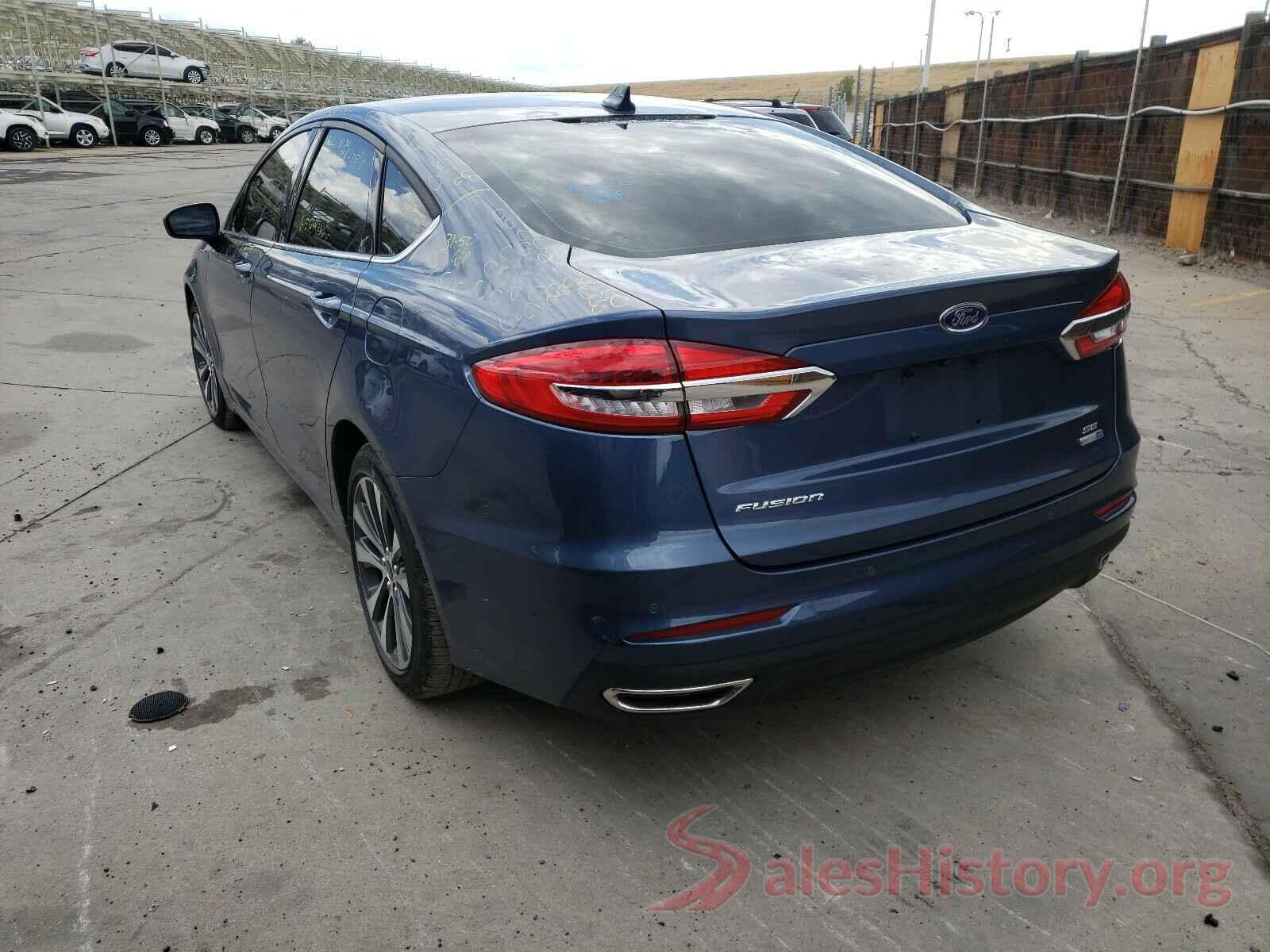 3FA6P0T96KR215729 2019 FORD FUSION