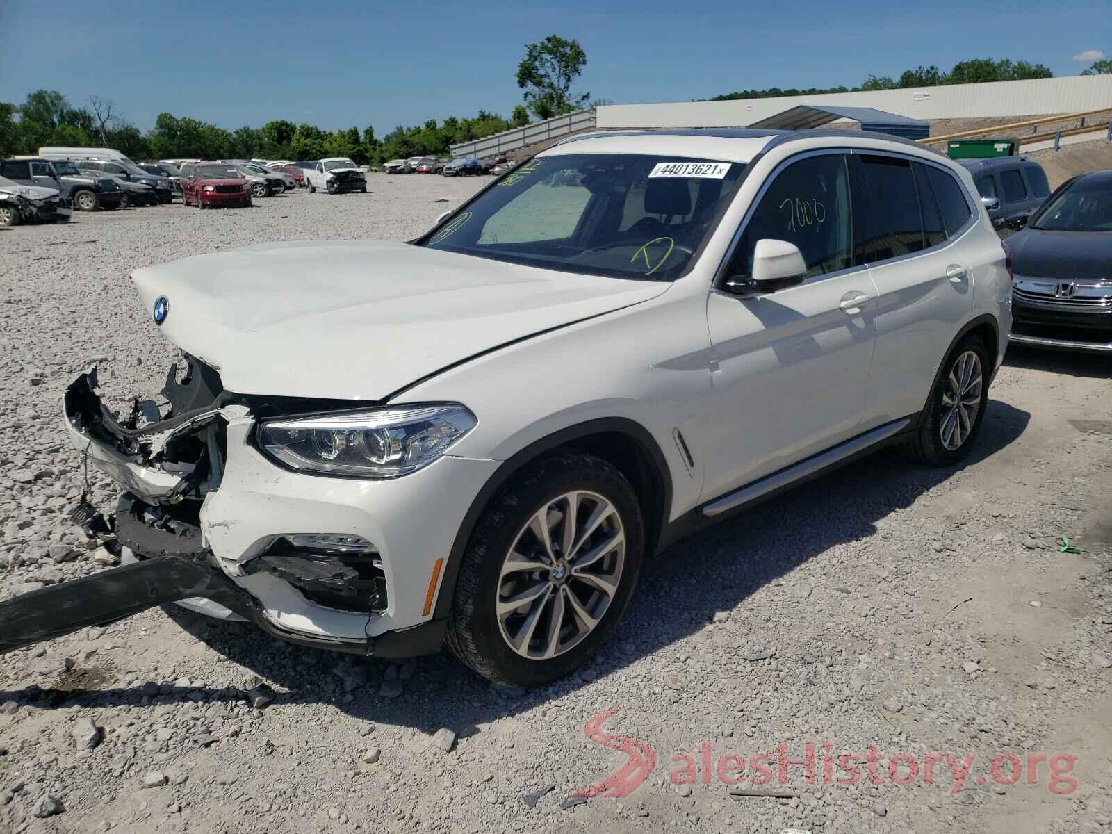 5UXTR7C51KLF33271 2019 BMW X3