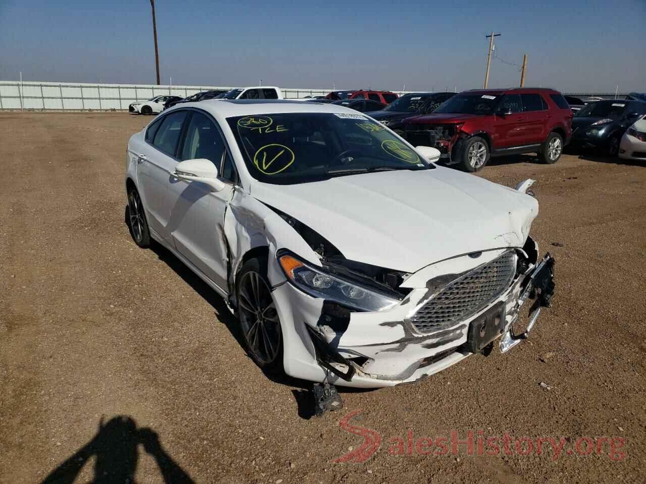 3FA6P0D91KR152862 2019 FORD FUSION