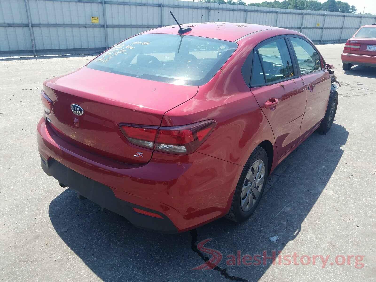 3KPA24ABXKE202277 2019 KIA RIO