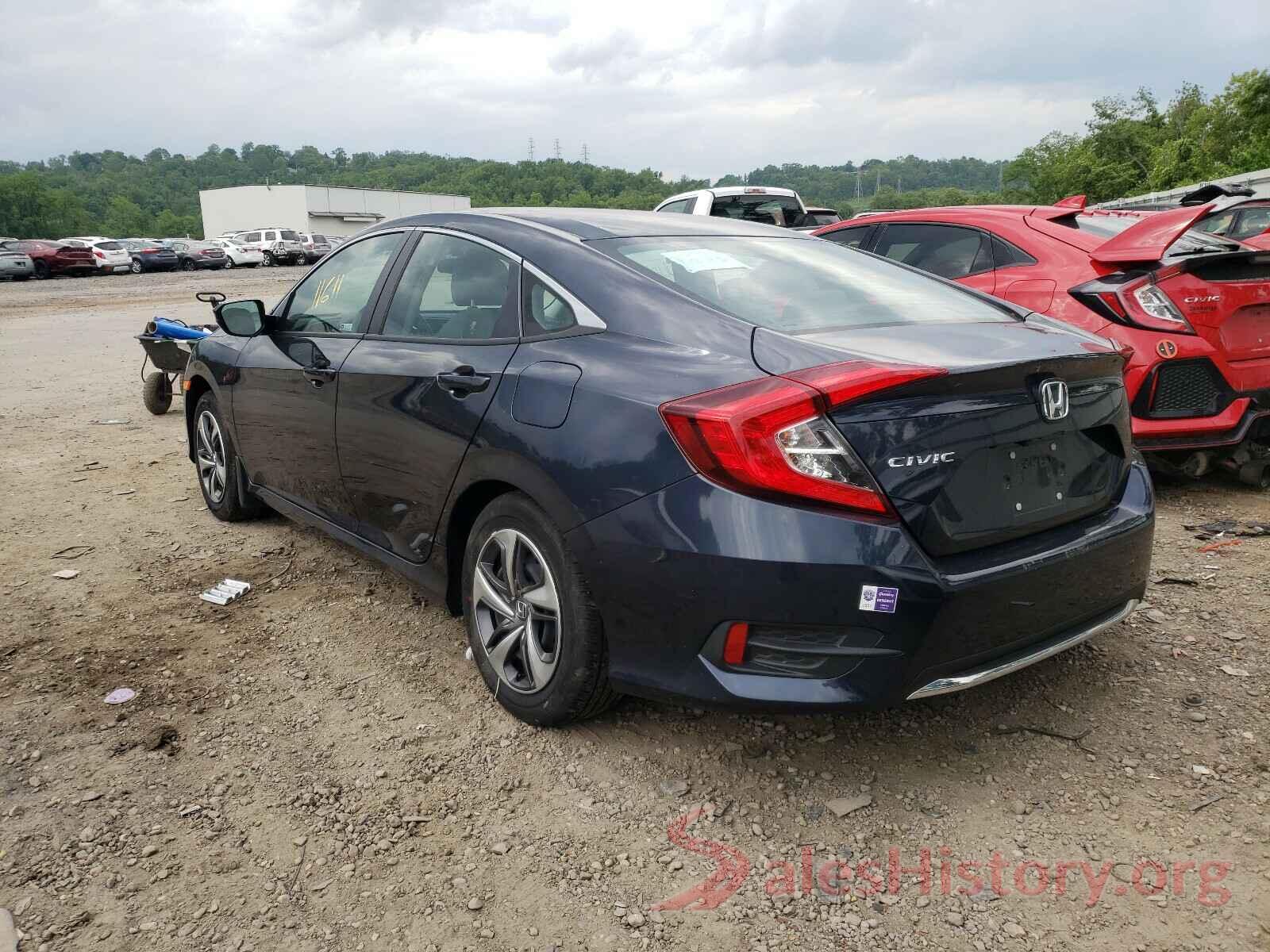 2HGFC2F68KH599321 2019 HONDA CIVIC