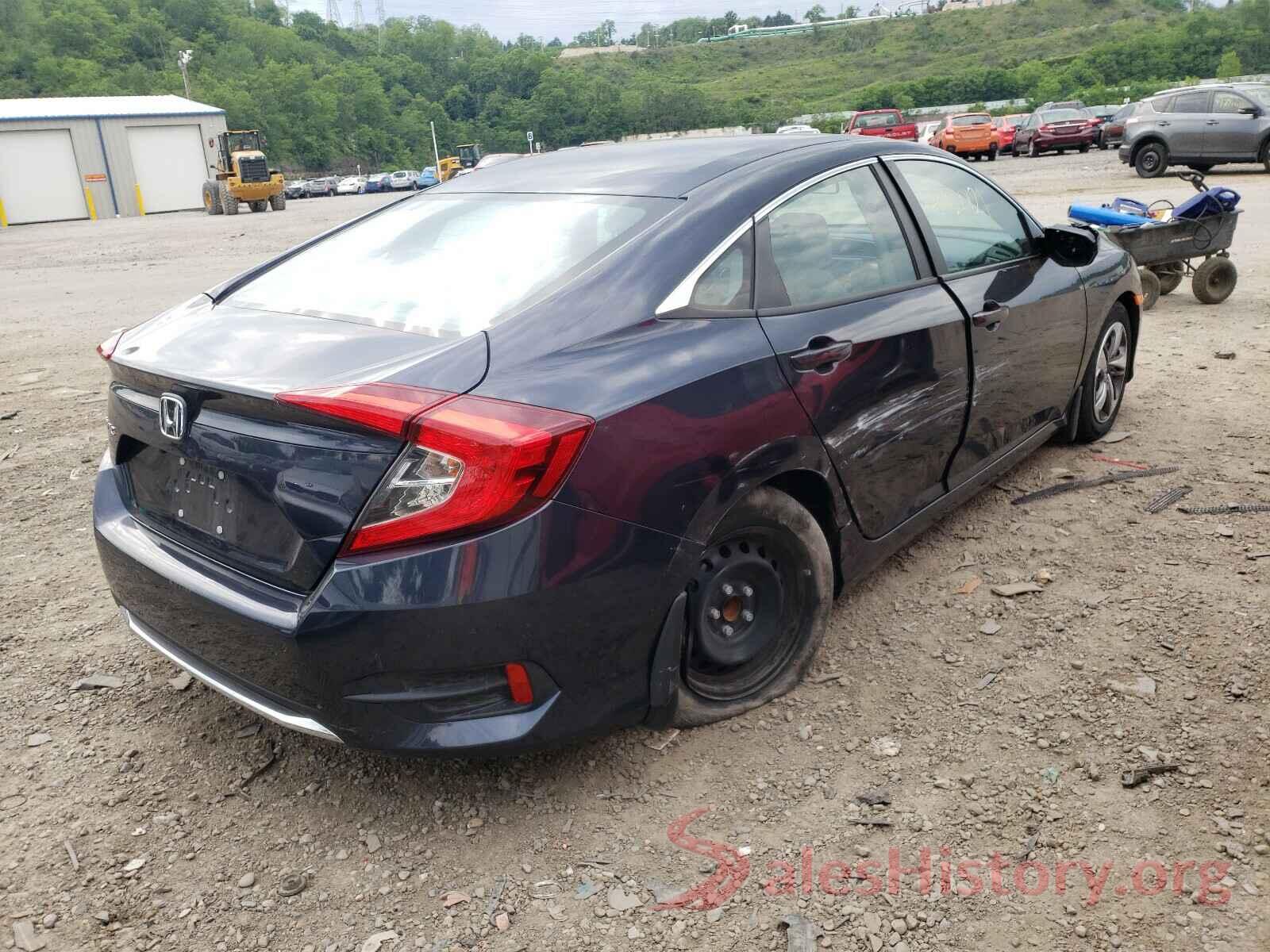 2HGFC2F68KH599321 2019 HONDA CIVIC