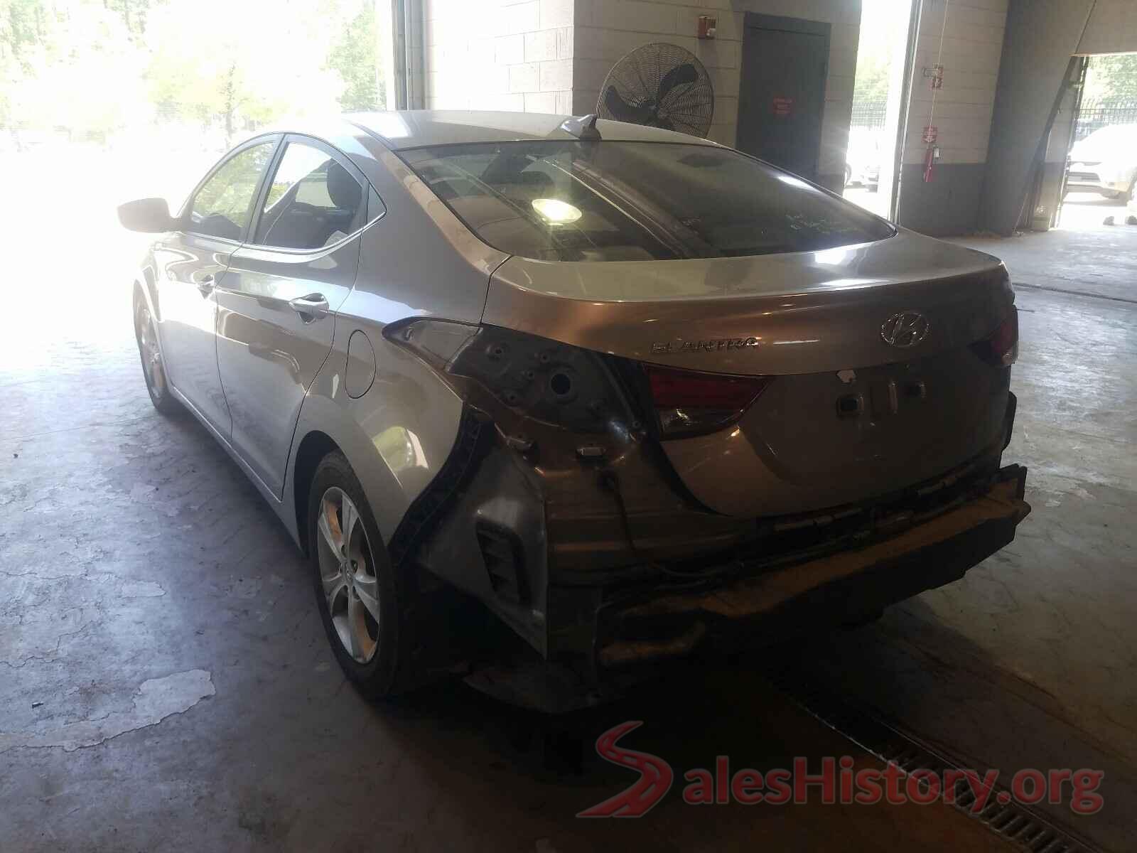 5NPDH4AE6GH782765 2016 HYUNDAI ELANTRA