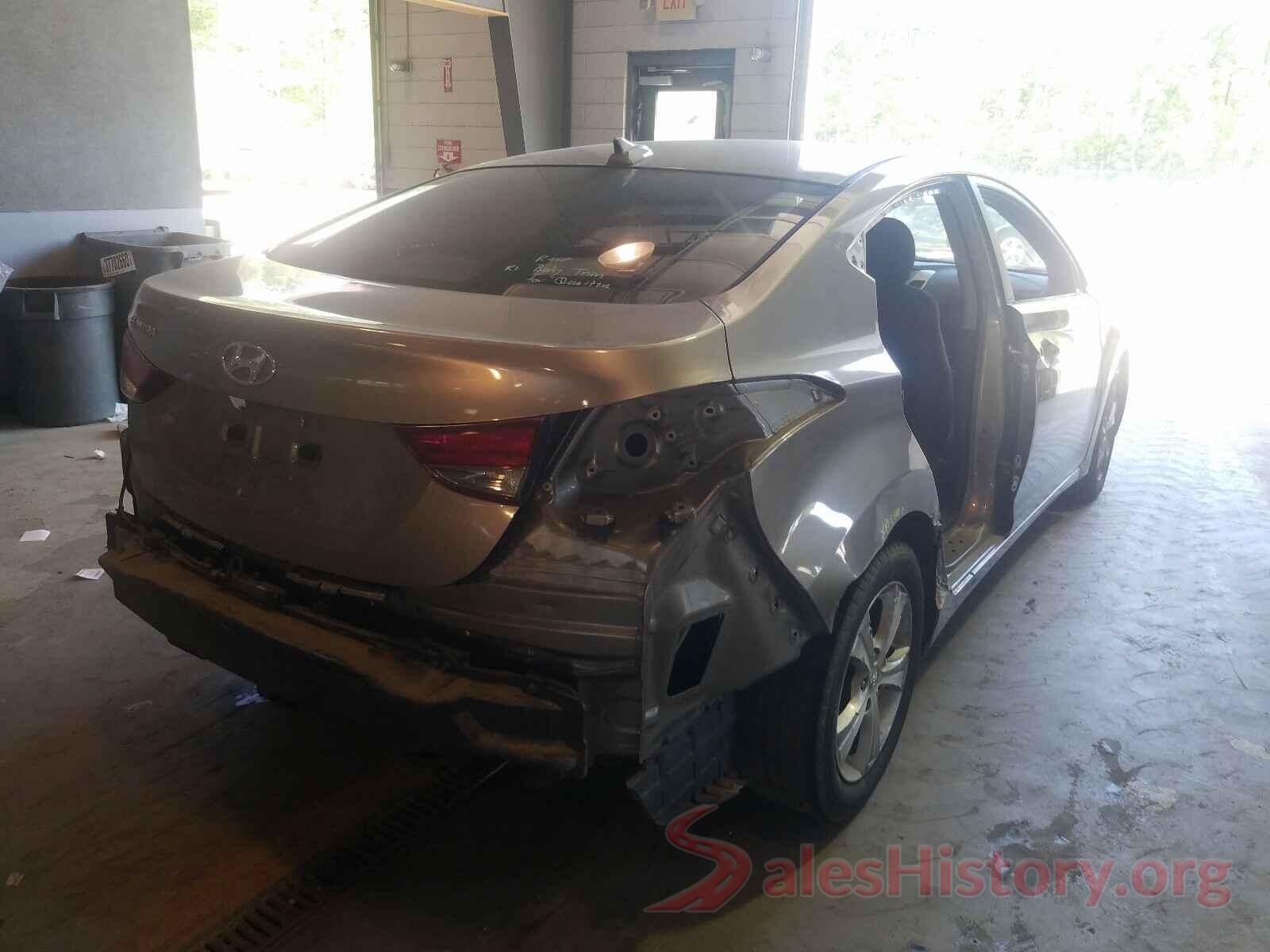 5NPDH4AE6GH782765 2016 HYUNDAI ELANTRA