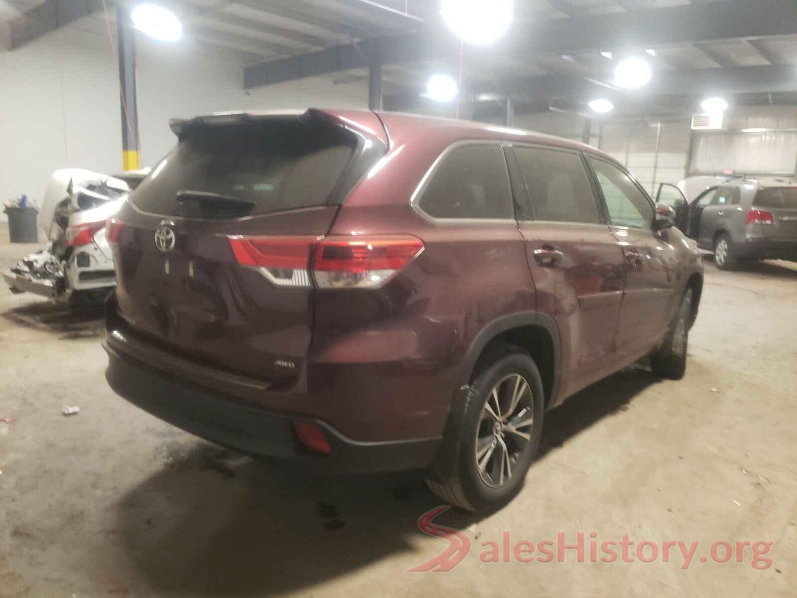 5TDBZRFH3JS858352 2018 TOYOTA HIGHLANDER