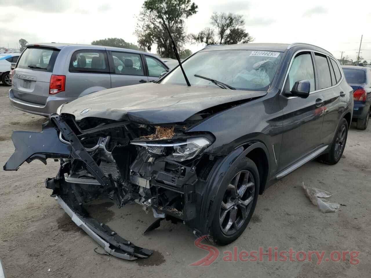 5UX43DP07N9L83975 2022 BMW X3