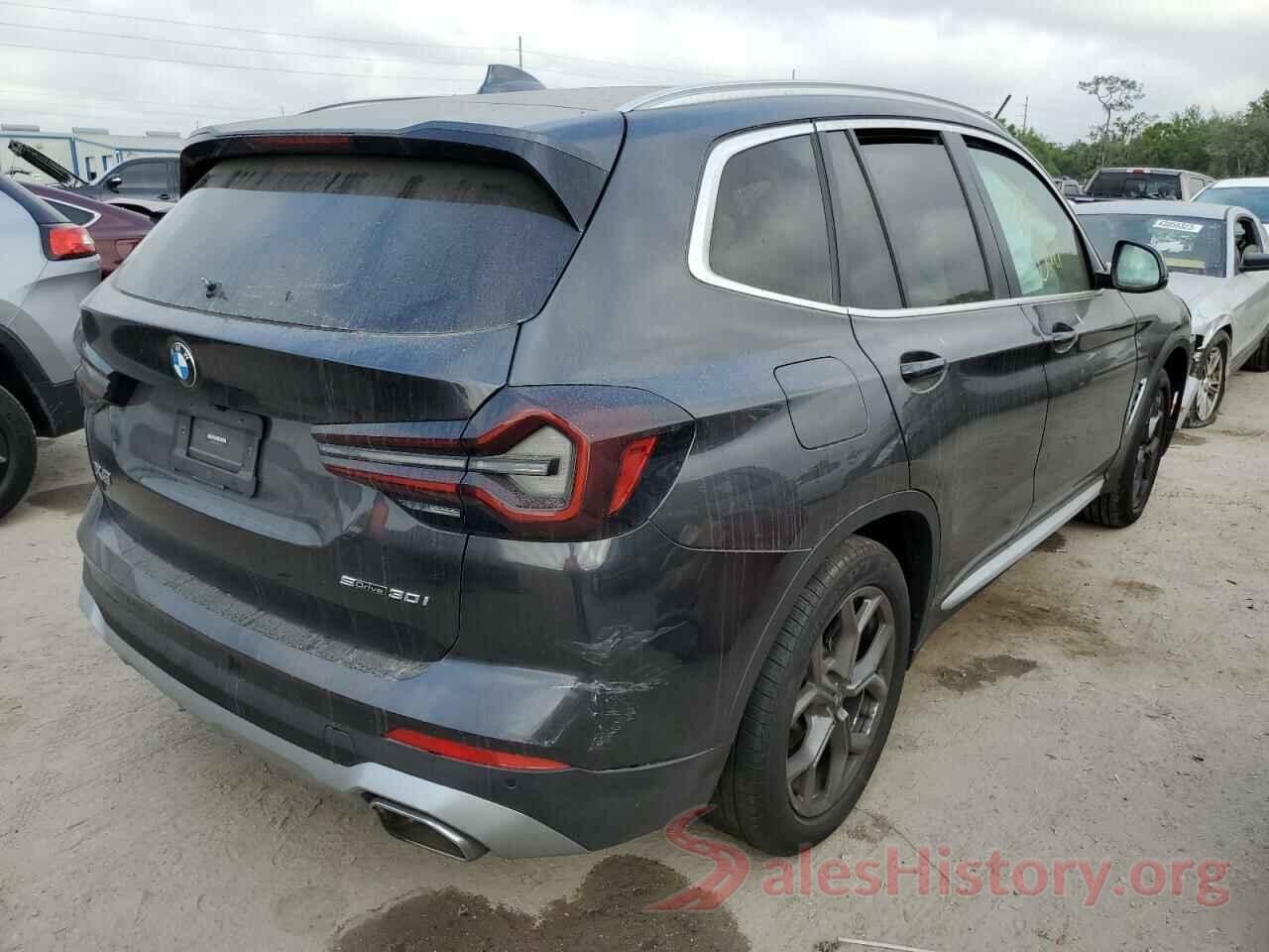 5UX43DP07N9L83975 2022 BMW X3