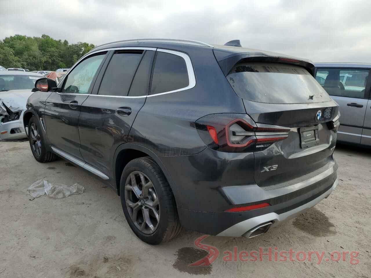 5UX43DP07N9L83975 2022 BMW X3