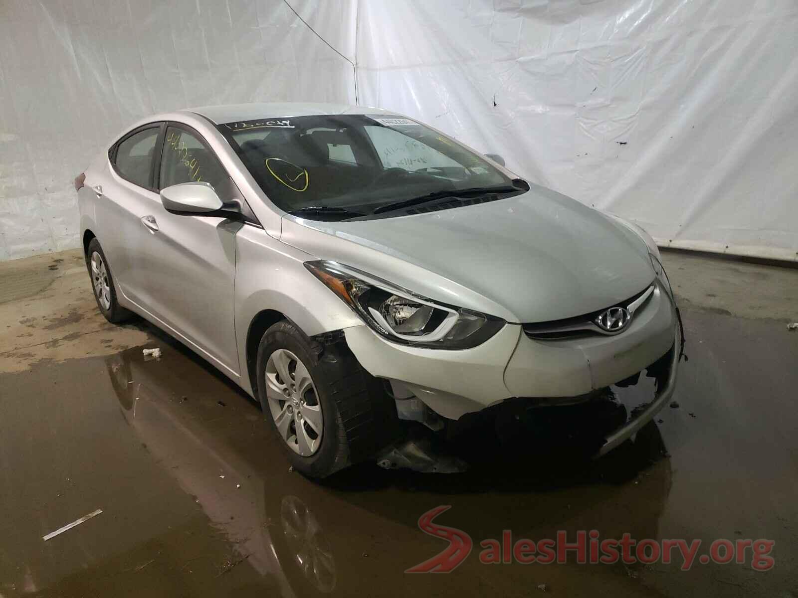 5NPDH4AE6GH787416 2016 HYUNDAI ELANTRA