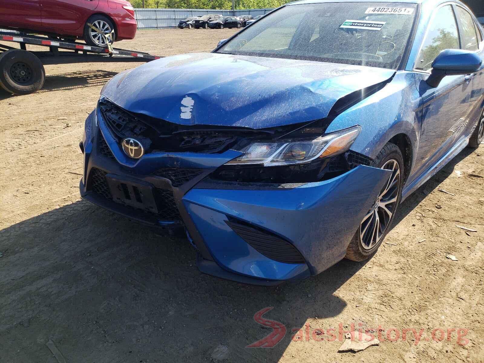 4T1B11HK7KU260632 2019 TOYOTA CAMRY