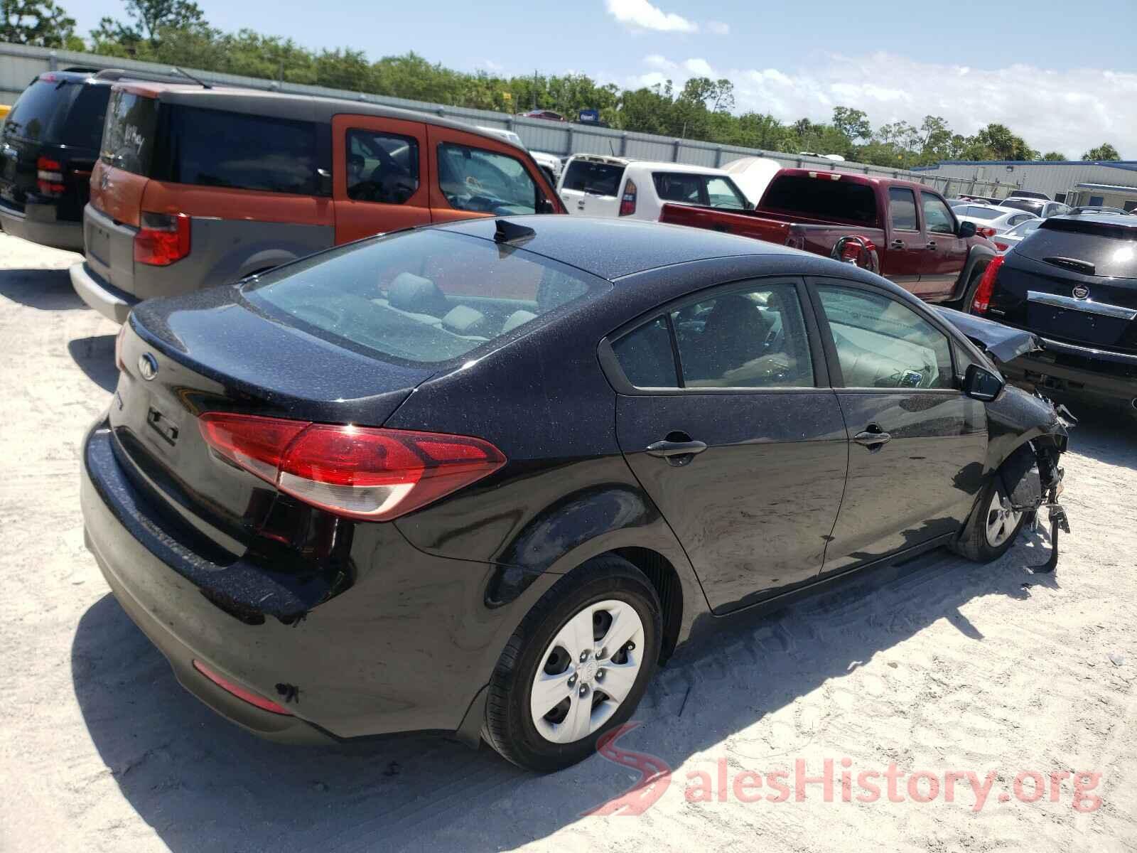 3KPFL4A7XJE235342 2018 KIA FORTE