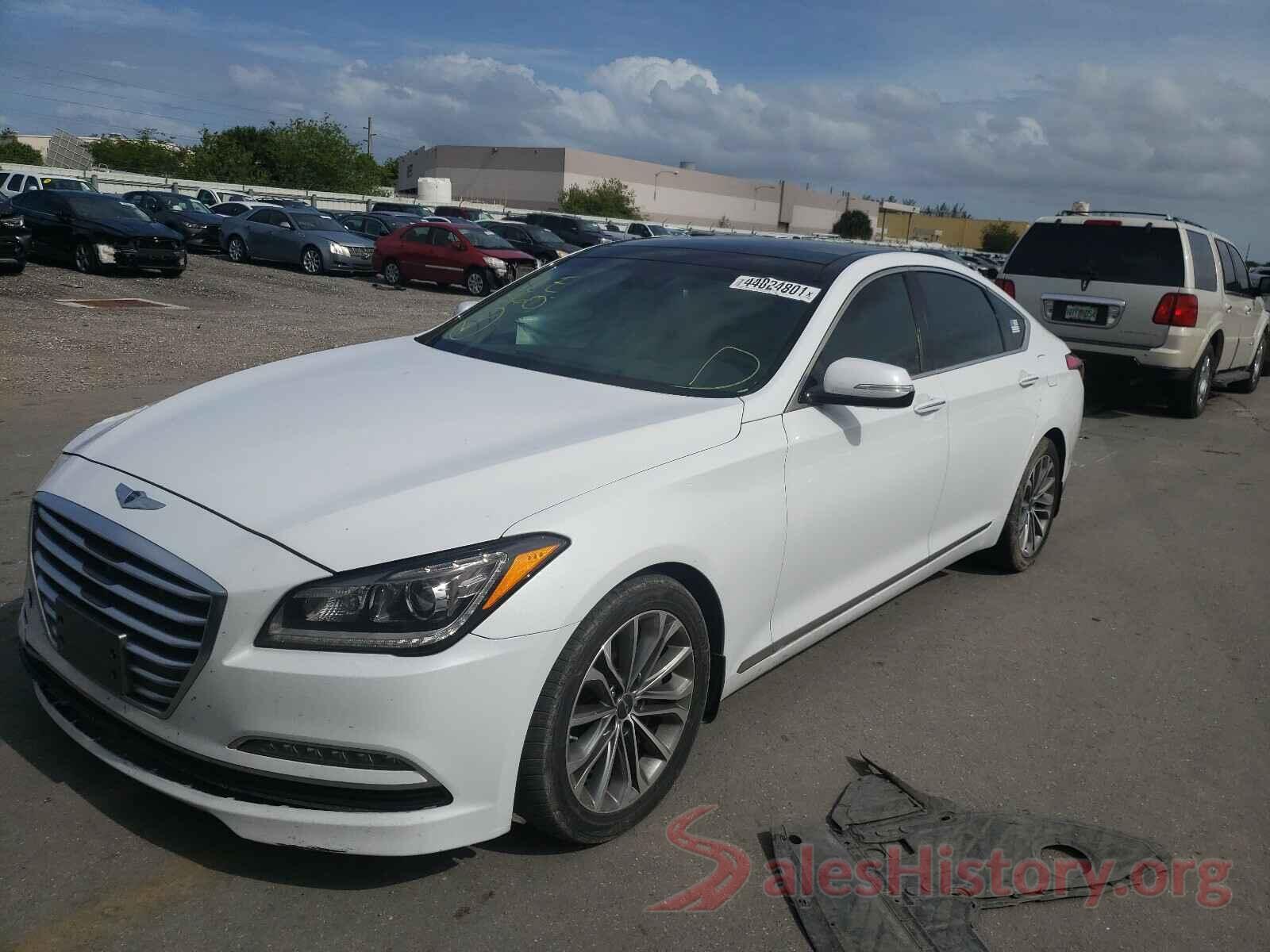 KMHGN4JE4GU122666 2016 HYUNDAI GENESIS