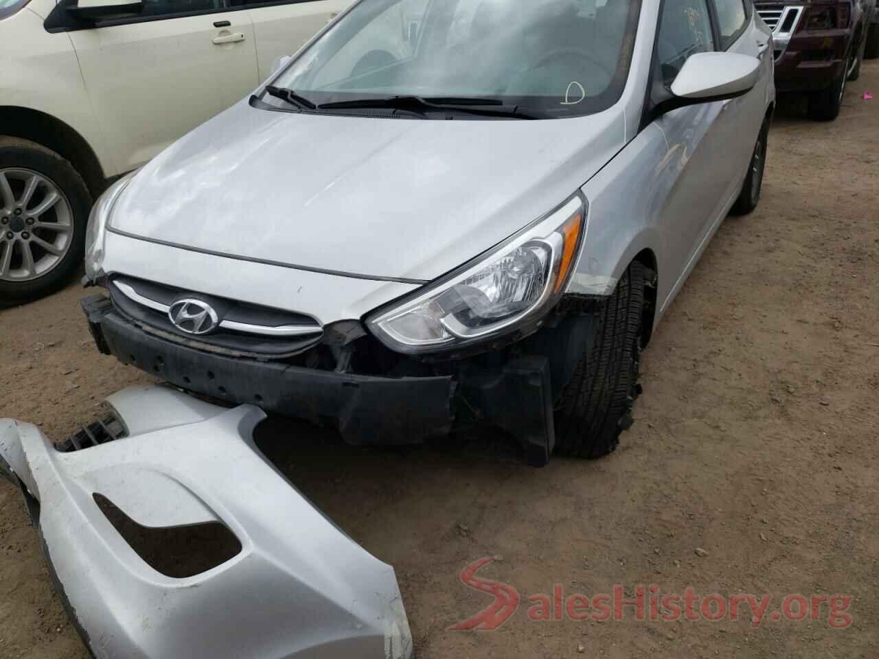 KMHCT4AEXGU018624 2016 HYUNDAI ACCENT