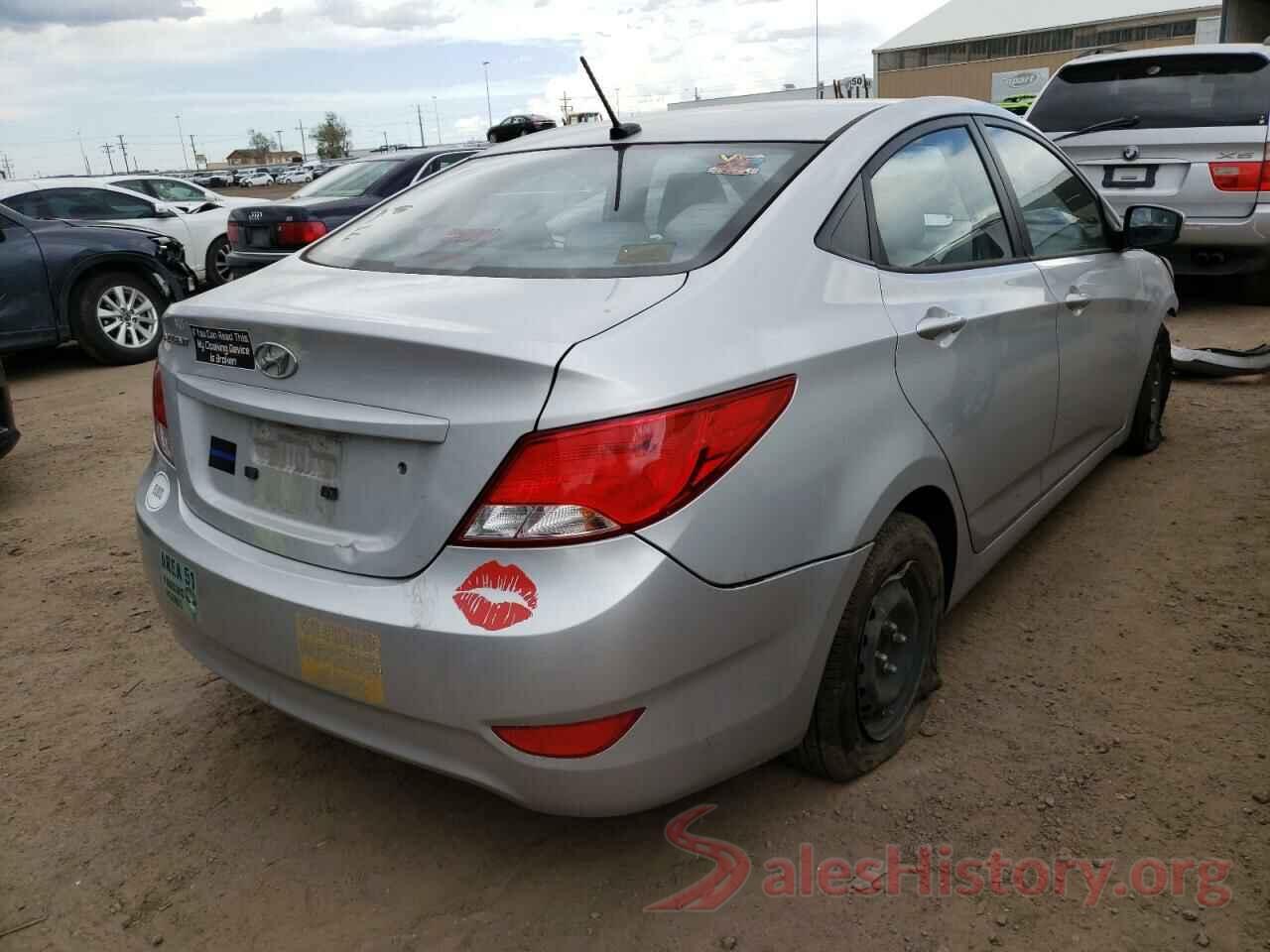 KMHCT4AEXGU018624 2016 HYUNDAI ACCENT