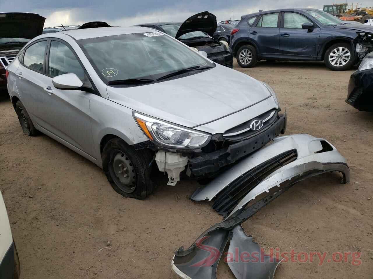 KMHCT4AEXGU018624 2016 HYUNDAI ACCENT