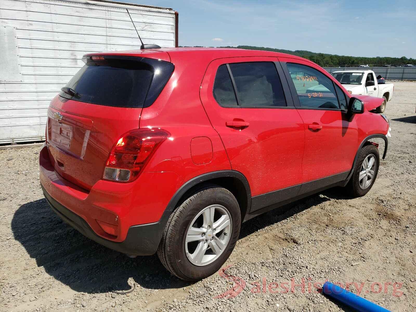 KL7CJKSB5LB354249 2020 CHEVROLET TRAX