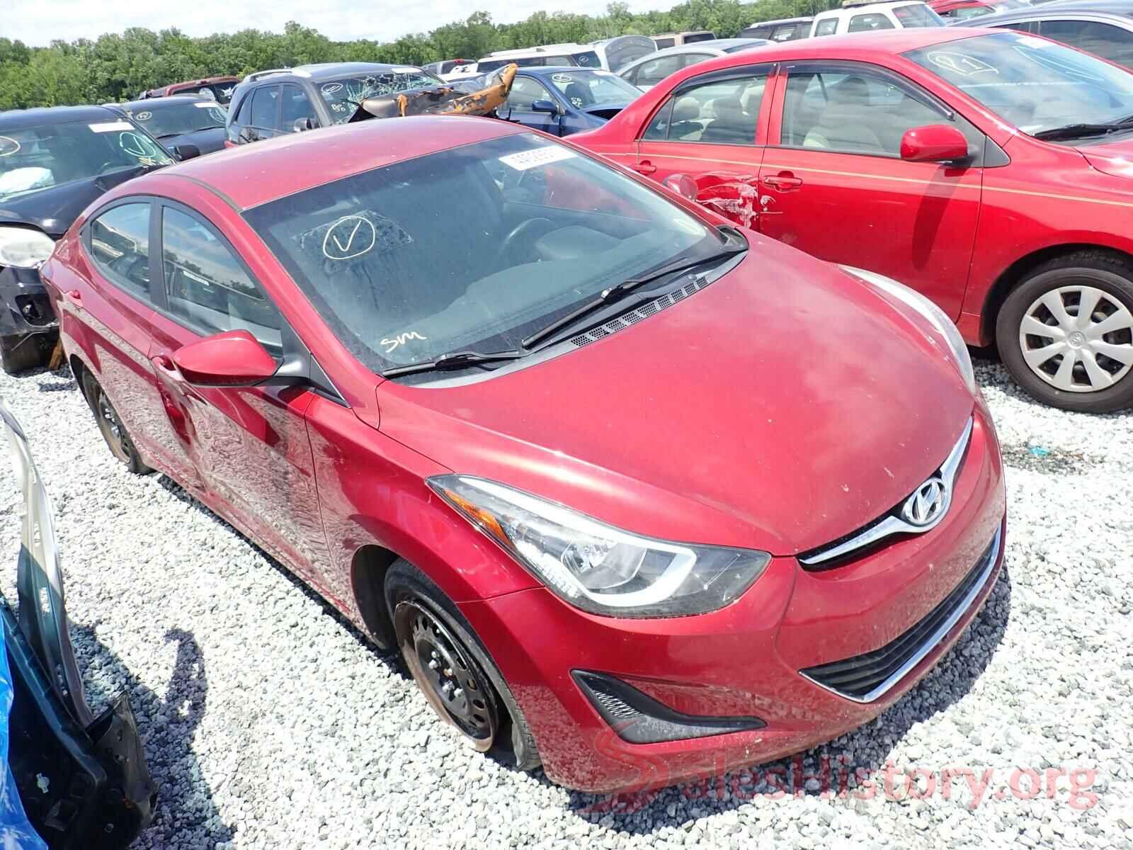 5NPDH4AE1GH677292 2016 HYUNDAI ELANTRA