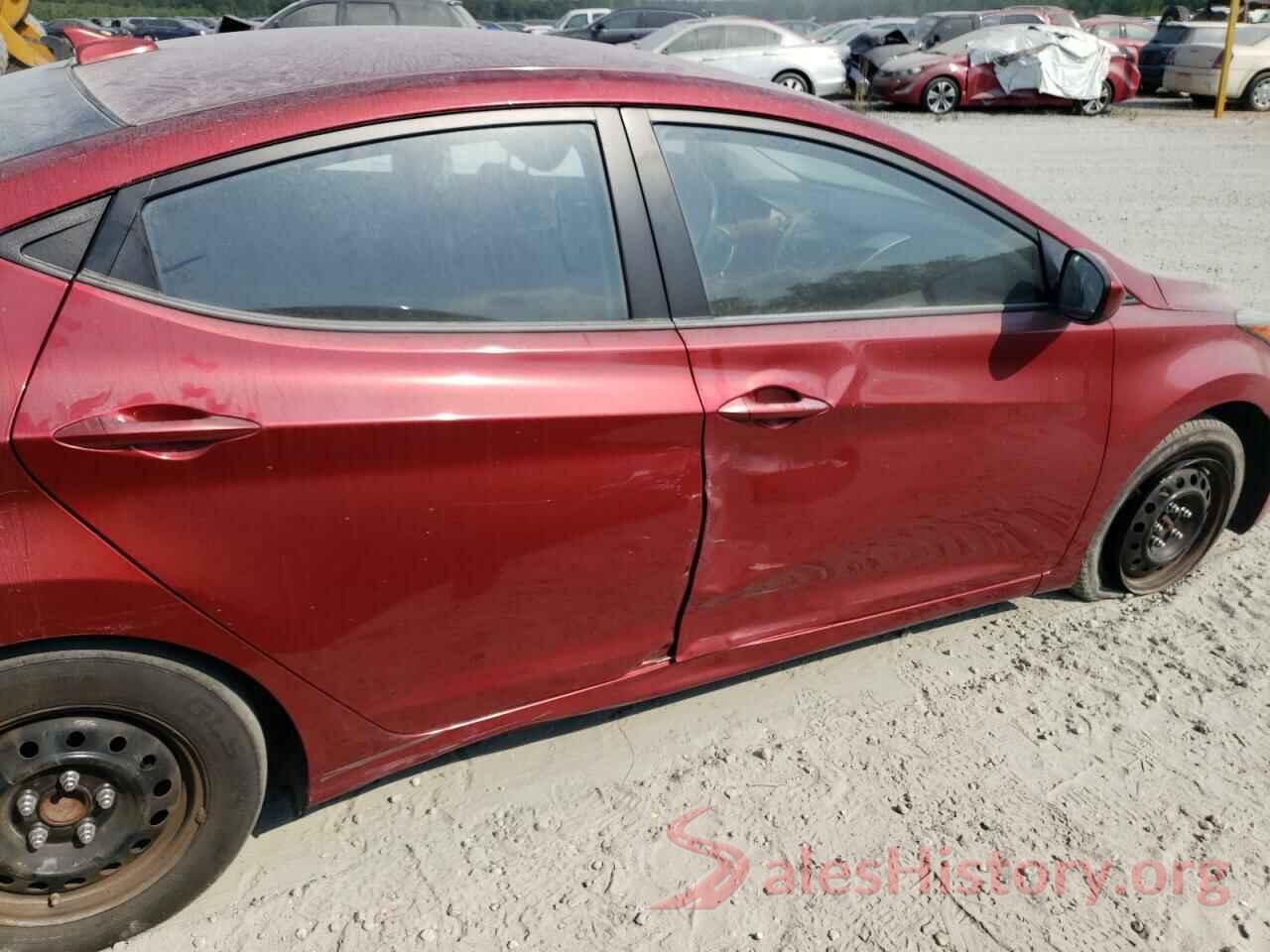 5NPDH4AE1GH677292 2016 HYUNDAI ELANTRA