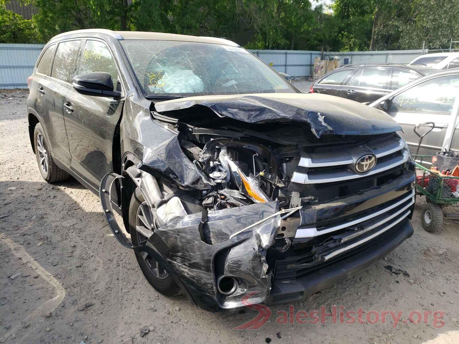 5TDJZRFH2KS583831 2019 TOYOTA HIGHLANDER