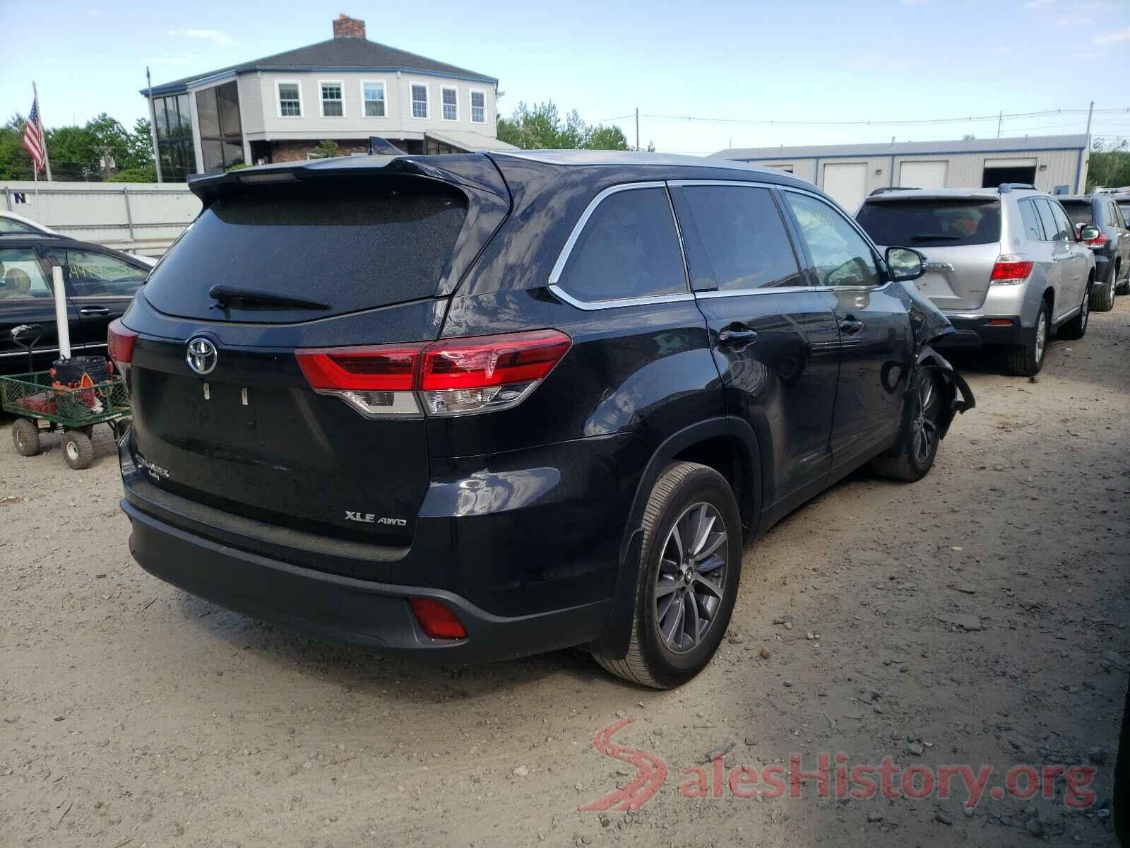 5TDJZRFH2KS583831 2019 TOYOTA HIGHLANDER