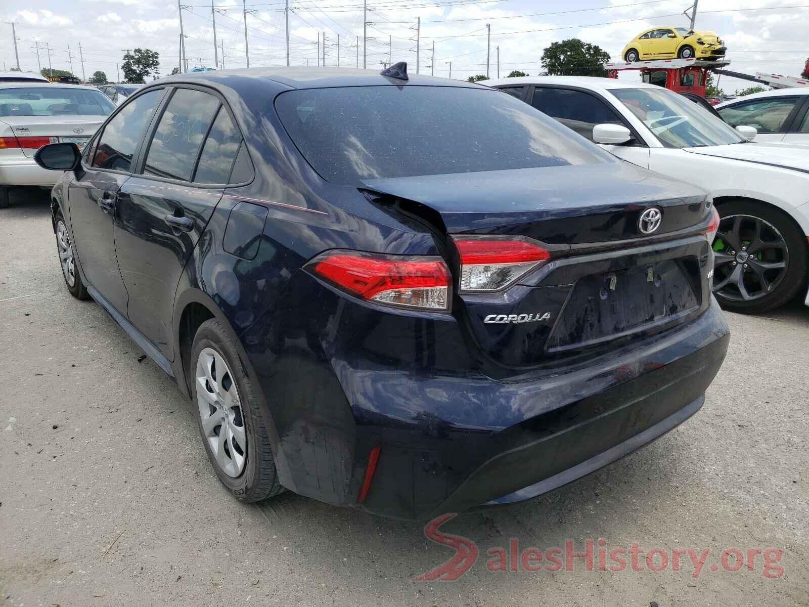 JTDEPMAE1MJ157023 2021 TOYOTA COROLLA