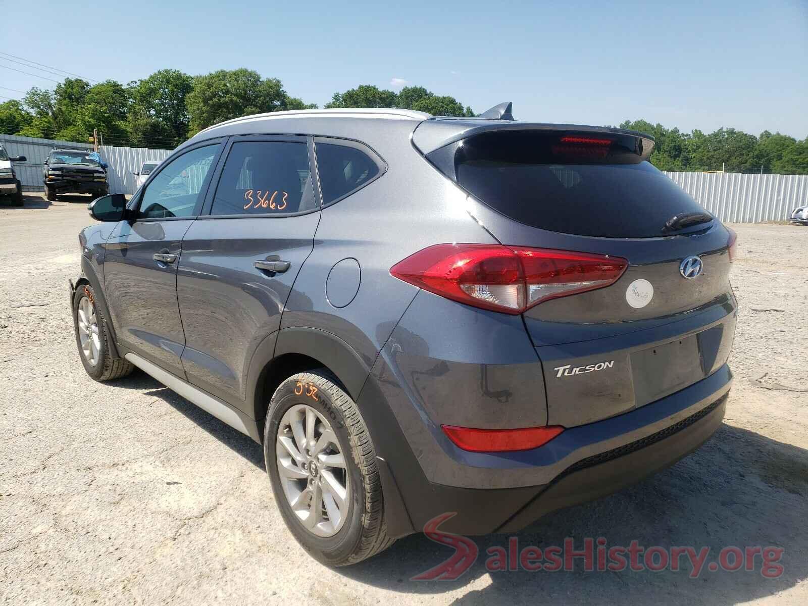 KM8J3CA41HU407971 2017 HYUNDAI TUCSON