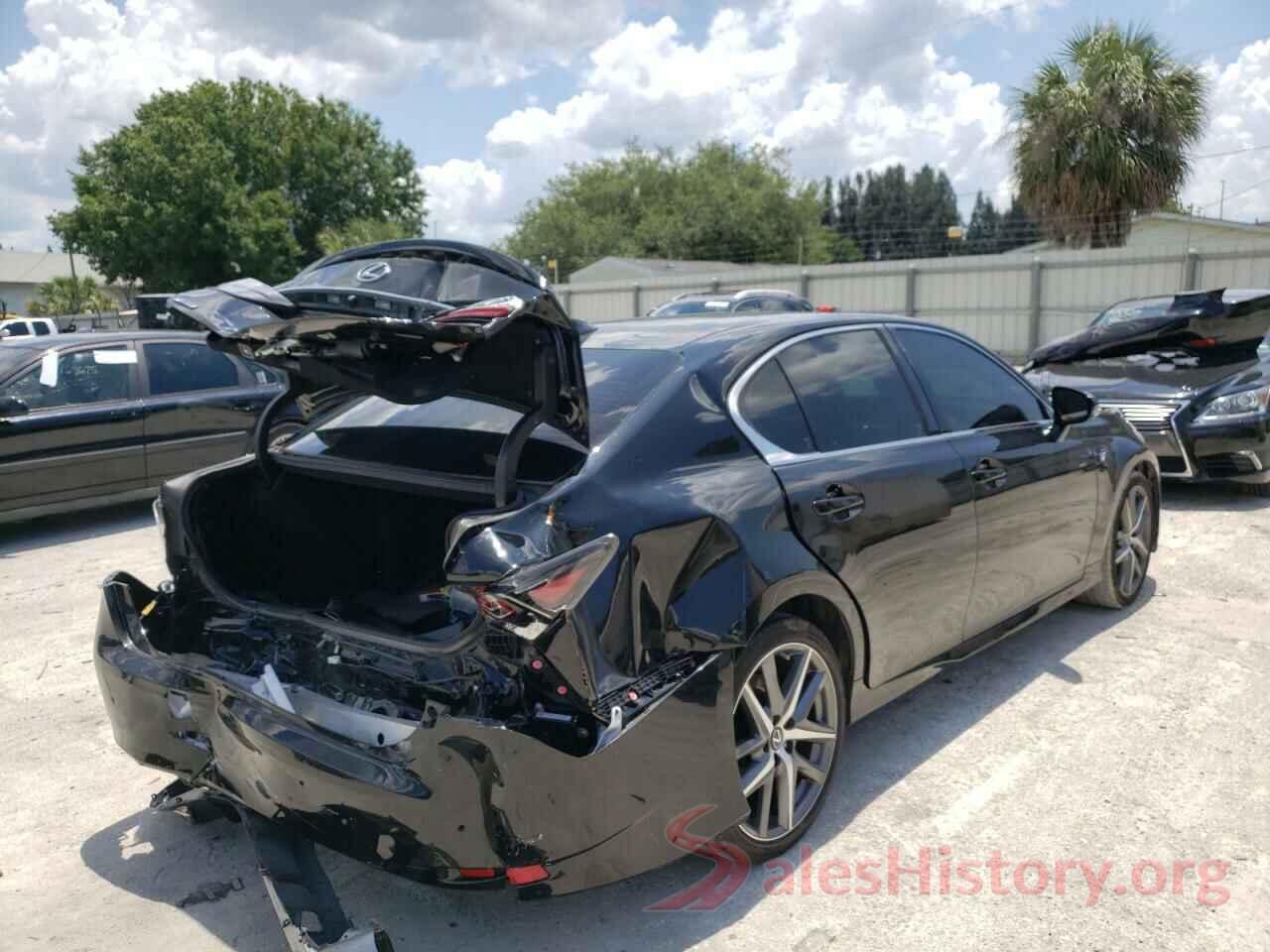 JTHEZ1BL1LA020182 2020 LEXUS GS350