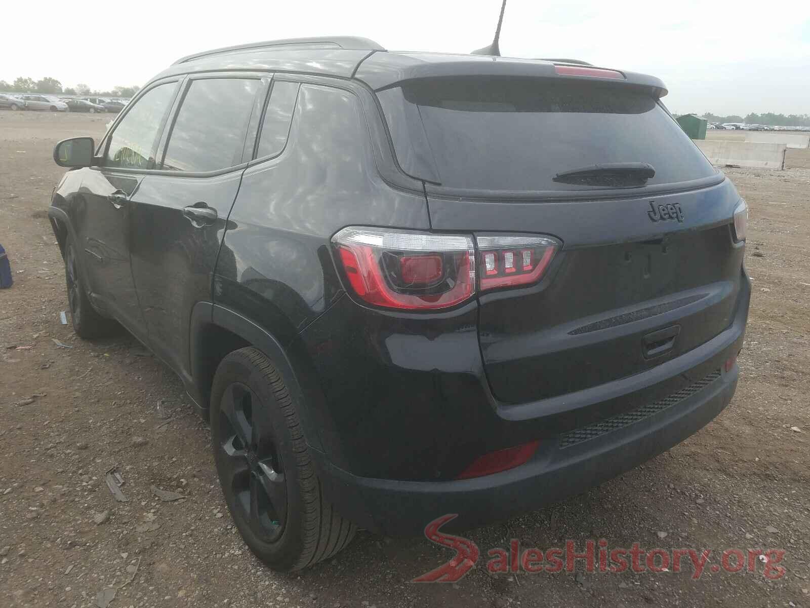 3C4NJCBB3KT616025 2019 JEEP COMPASS