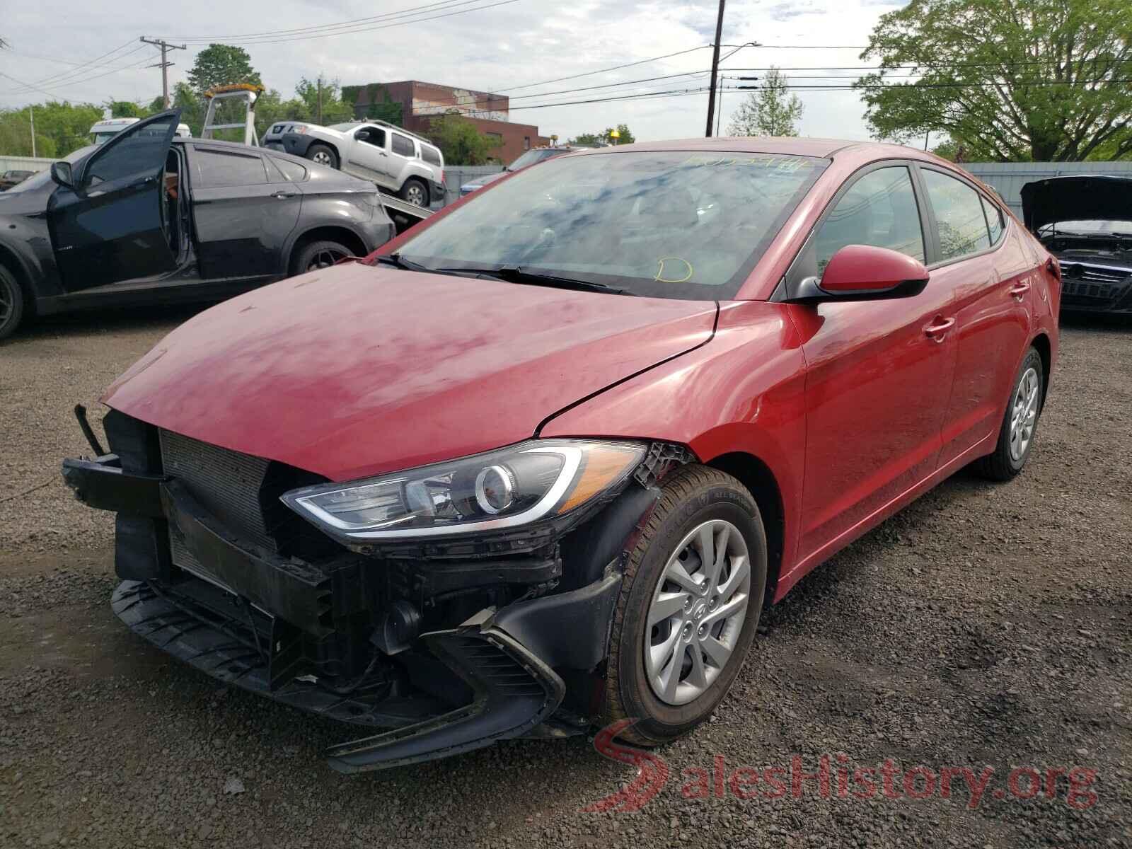 KMHD74LF0HU123236 2017 HYUNDAI ELANTRA