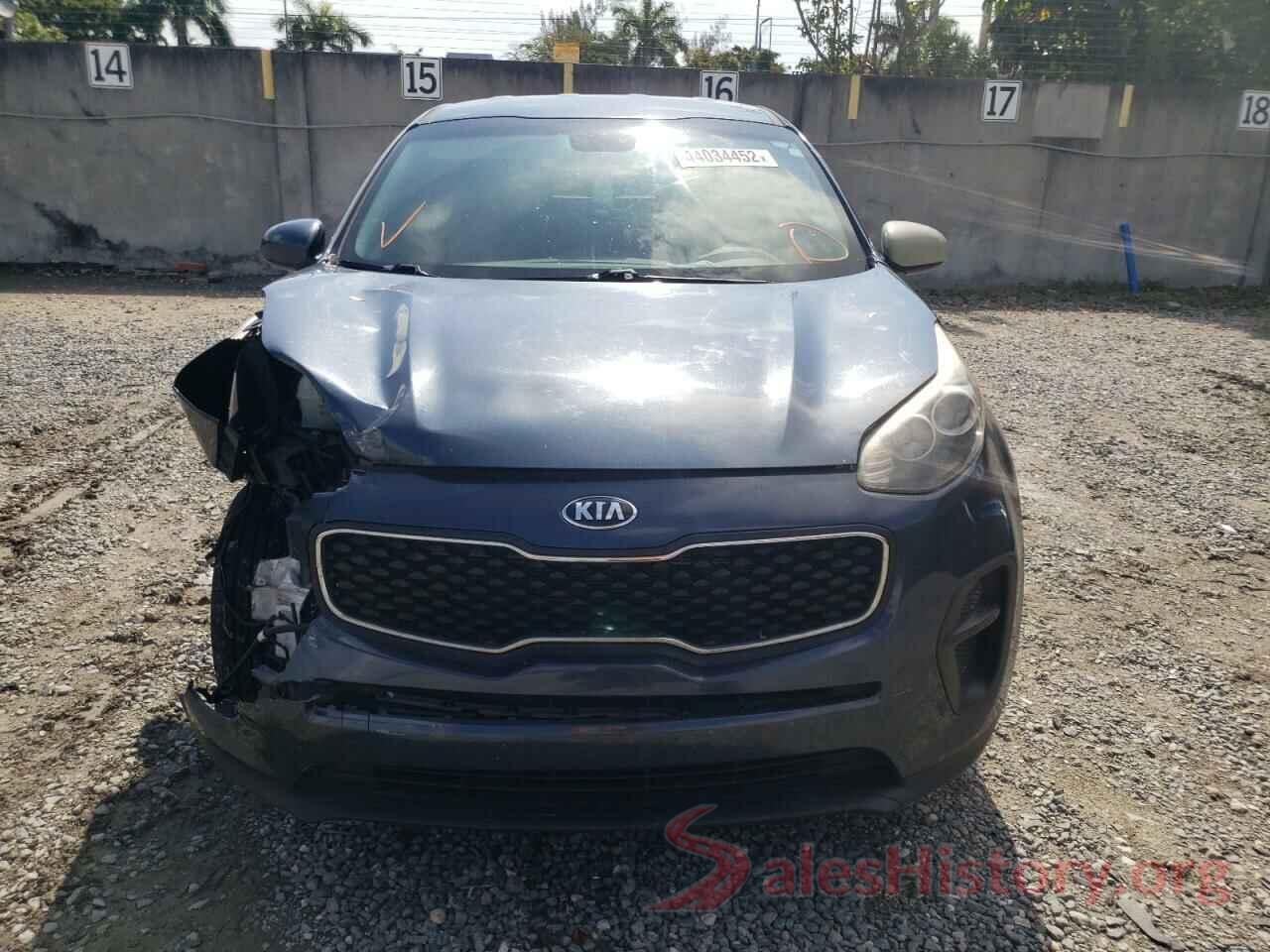 KNDPM3AC7H7219487 2017 KIA SPORTAGE