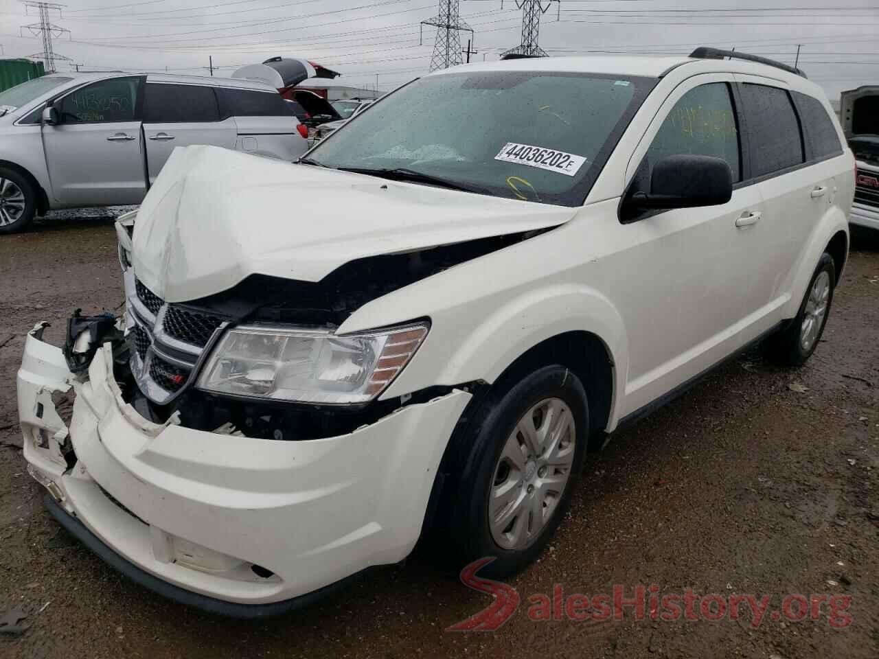 3C4PDCAB7JT233947 2018 DODGE JOURNEY