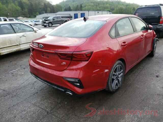 3KPF34AD1KE073592 2019 KIA FORTE