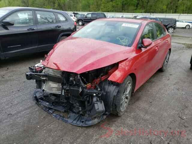 3KPF34AD1KE073592 2019 KIA FORTE