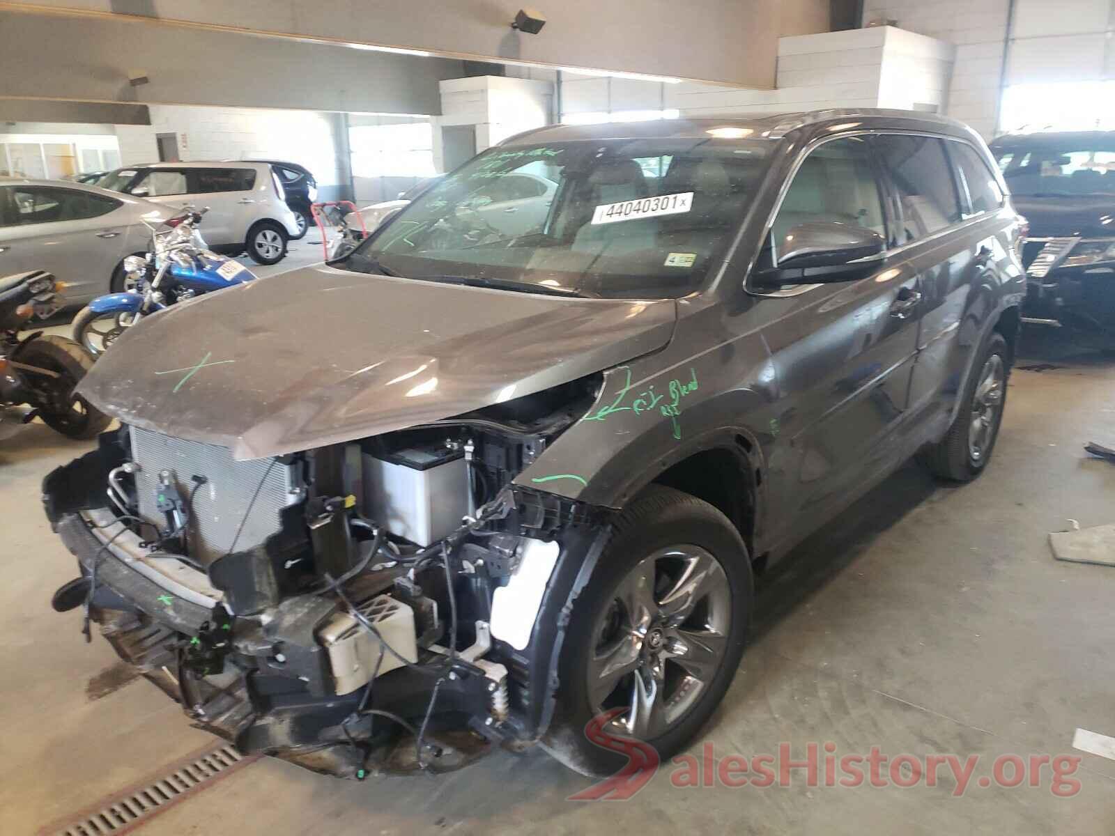 5TDDZRFH1KS975261 2019 TOYOTA HIGHLANDER