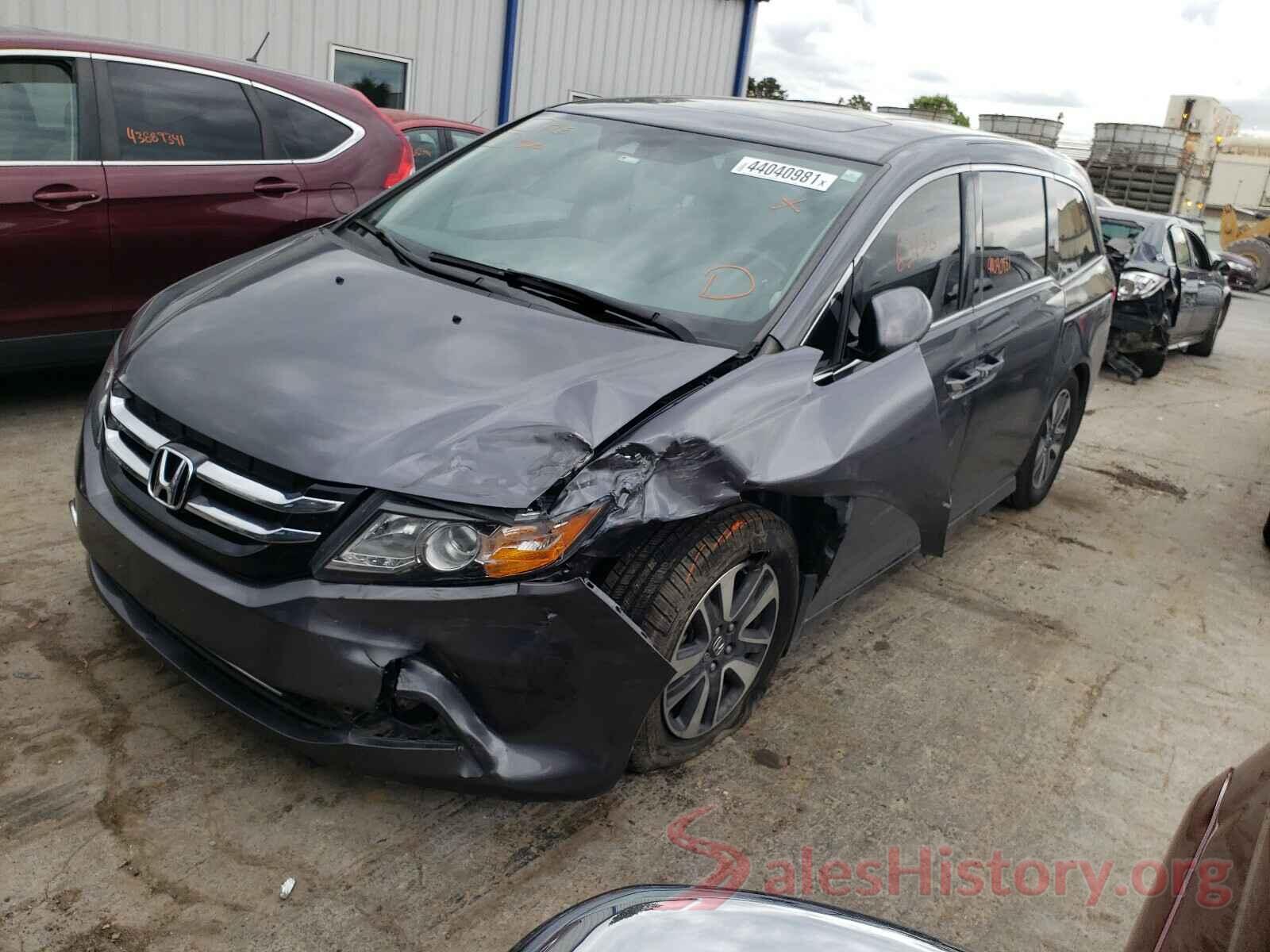 5FNRL5H95HB019137 2017 HONDA ODYSSEY