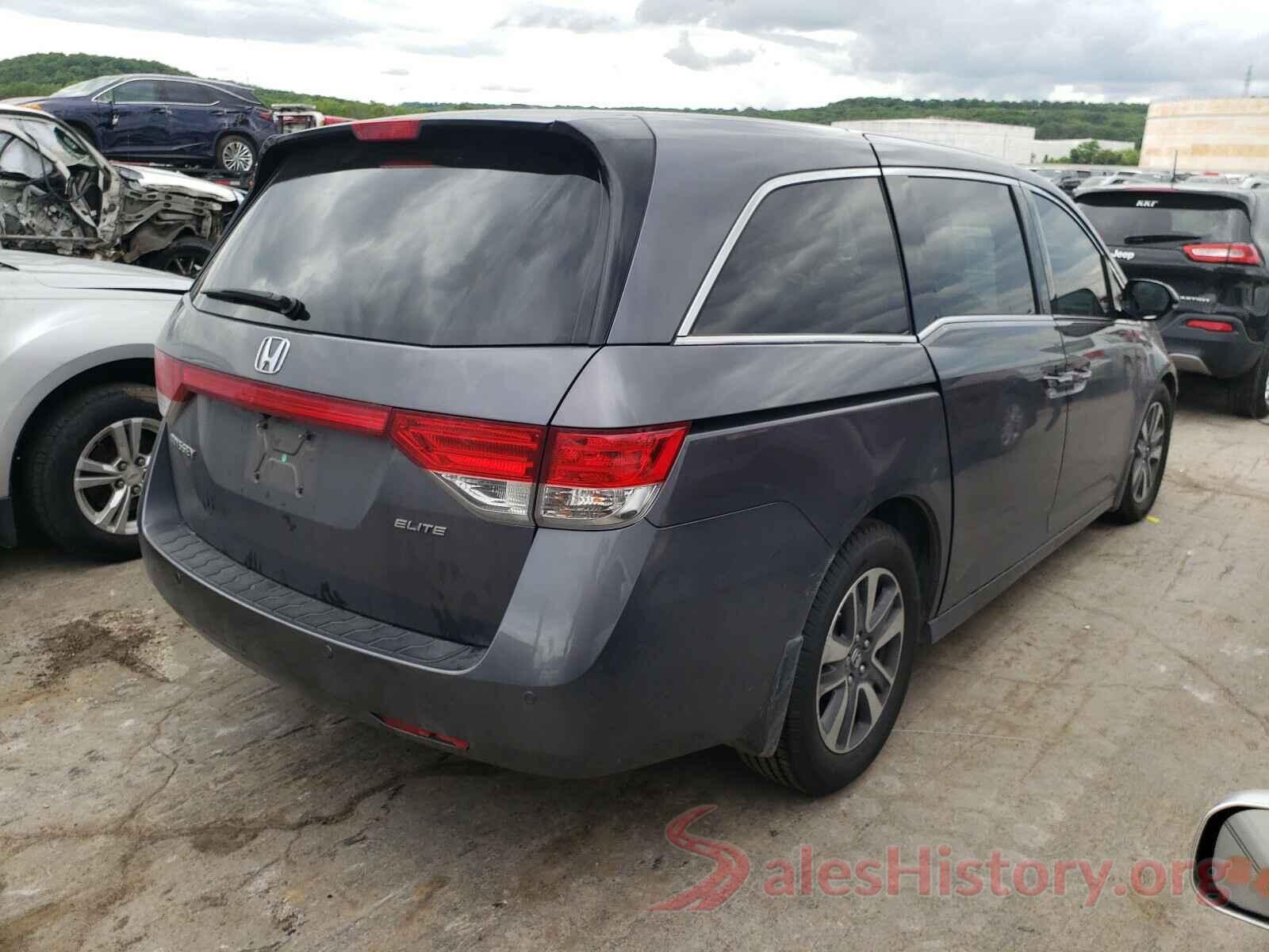 5FNRL5H95HB019137 2017 HONDA ODYSSEY