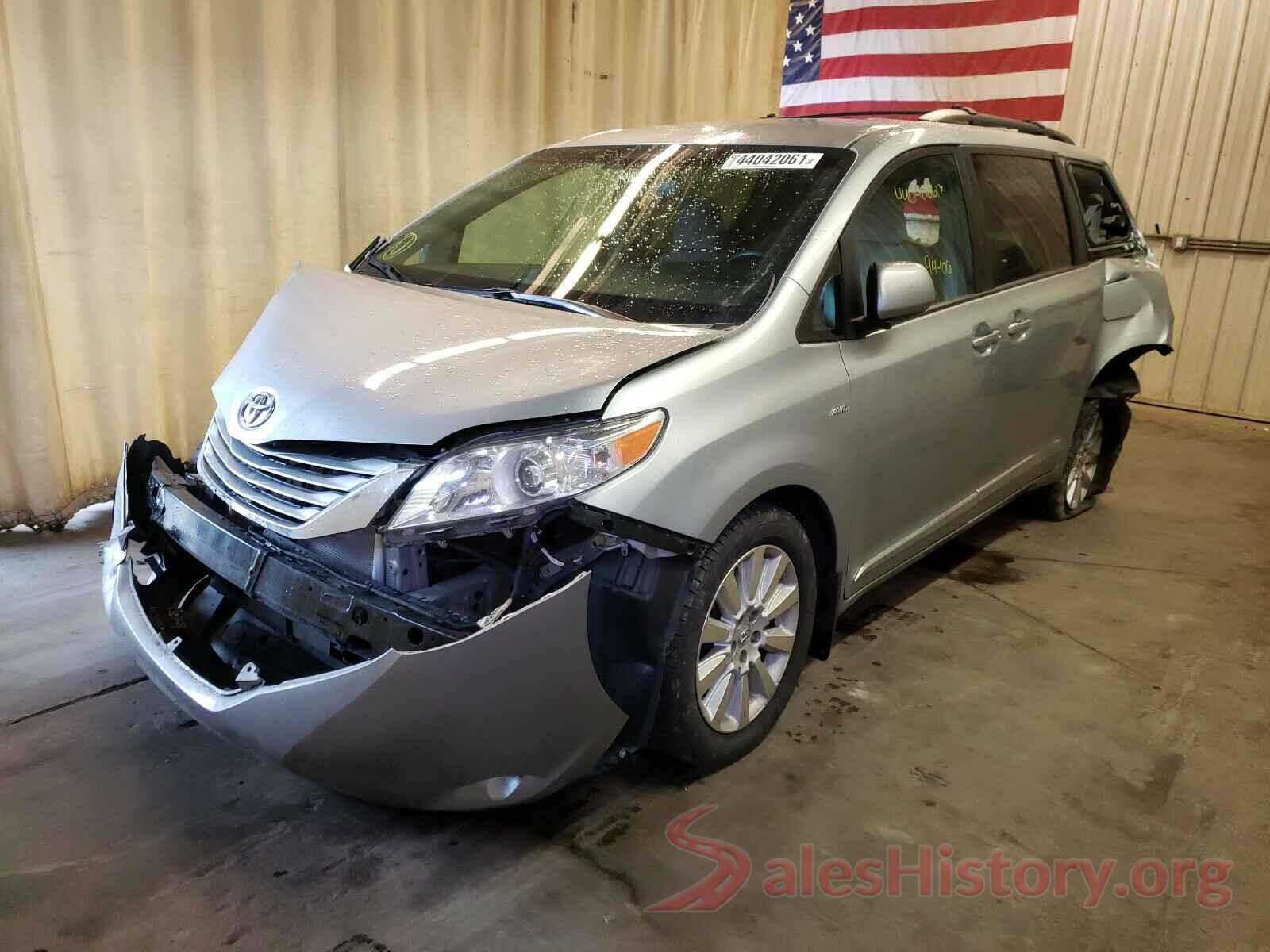 5TDJK3DC6GS128755 2016 TOYOTA SIENNA