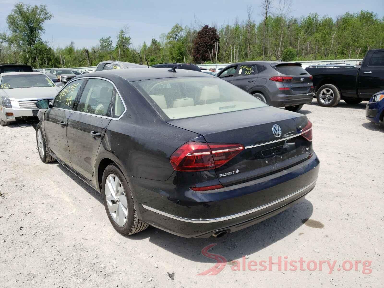 1VWBA7A37JC020427 2018 VOLKSWAGEN PASSAT