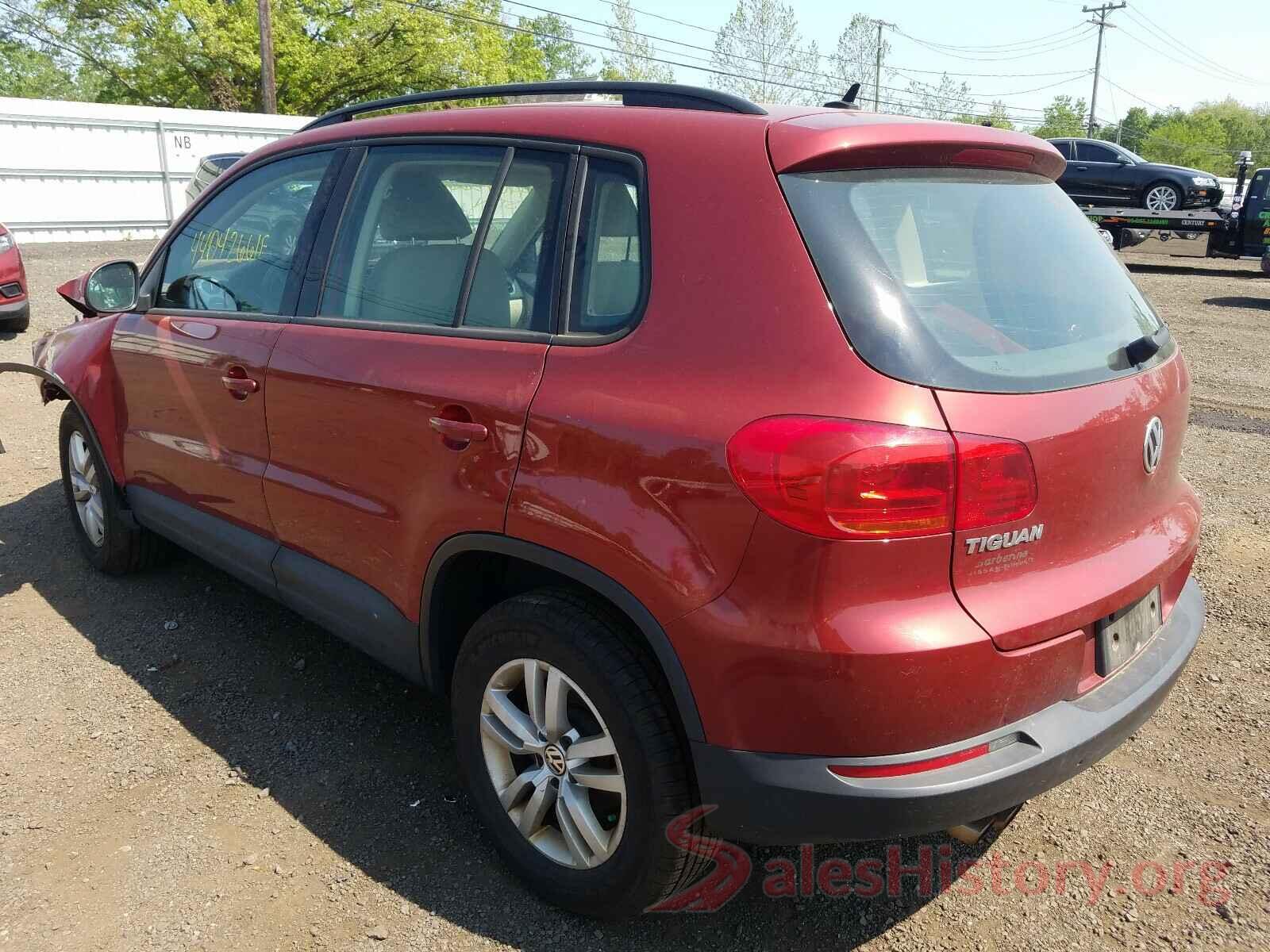 WVGBV7AX7GW033515 2016 VOLKSWAGEN TIGUAN