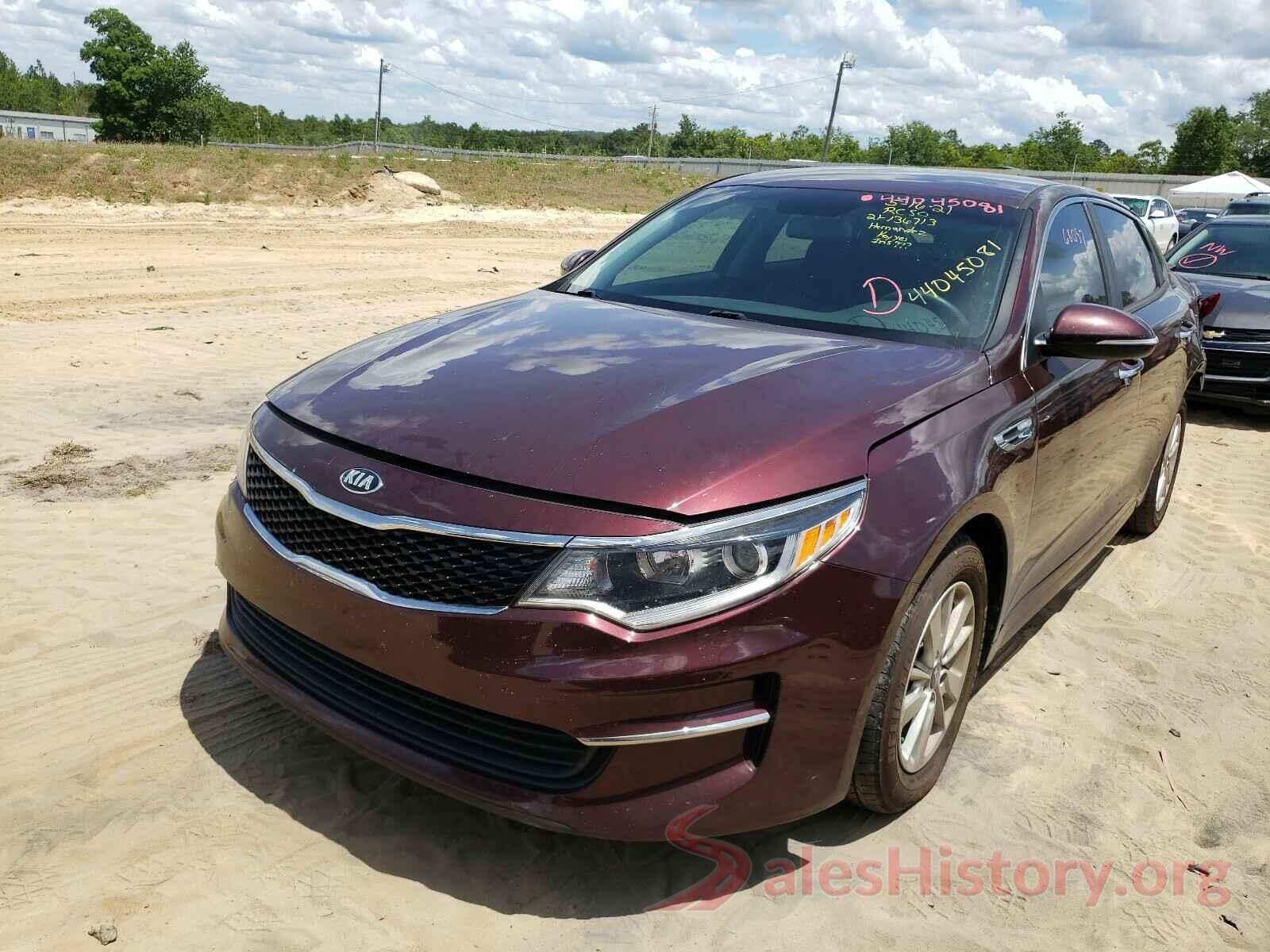 5XXGT4L3XGG106175 2016 KIA OPTIMA