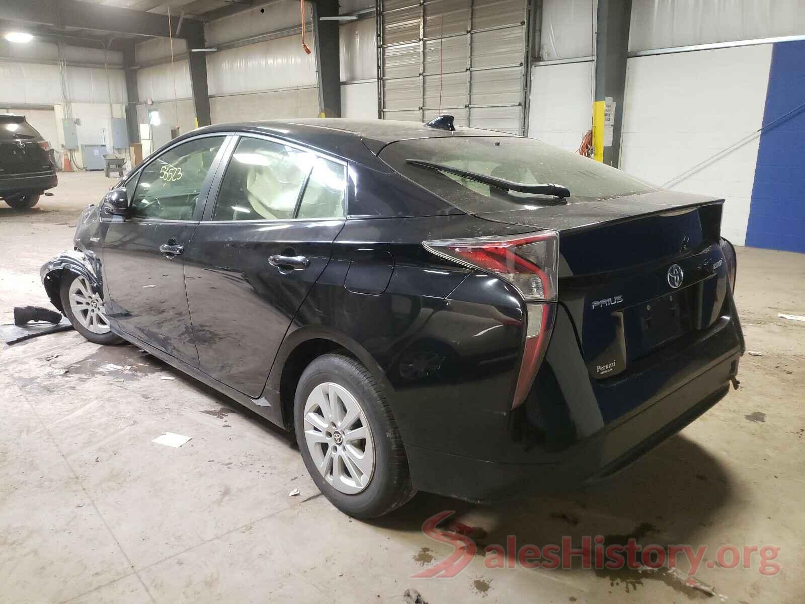 JTDKBRFU5G3015278 2016 TOYOTA PRIUS