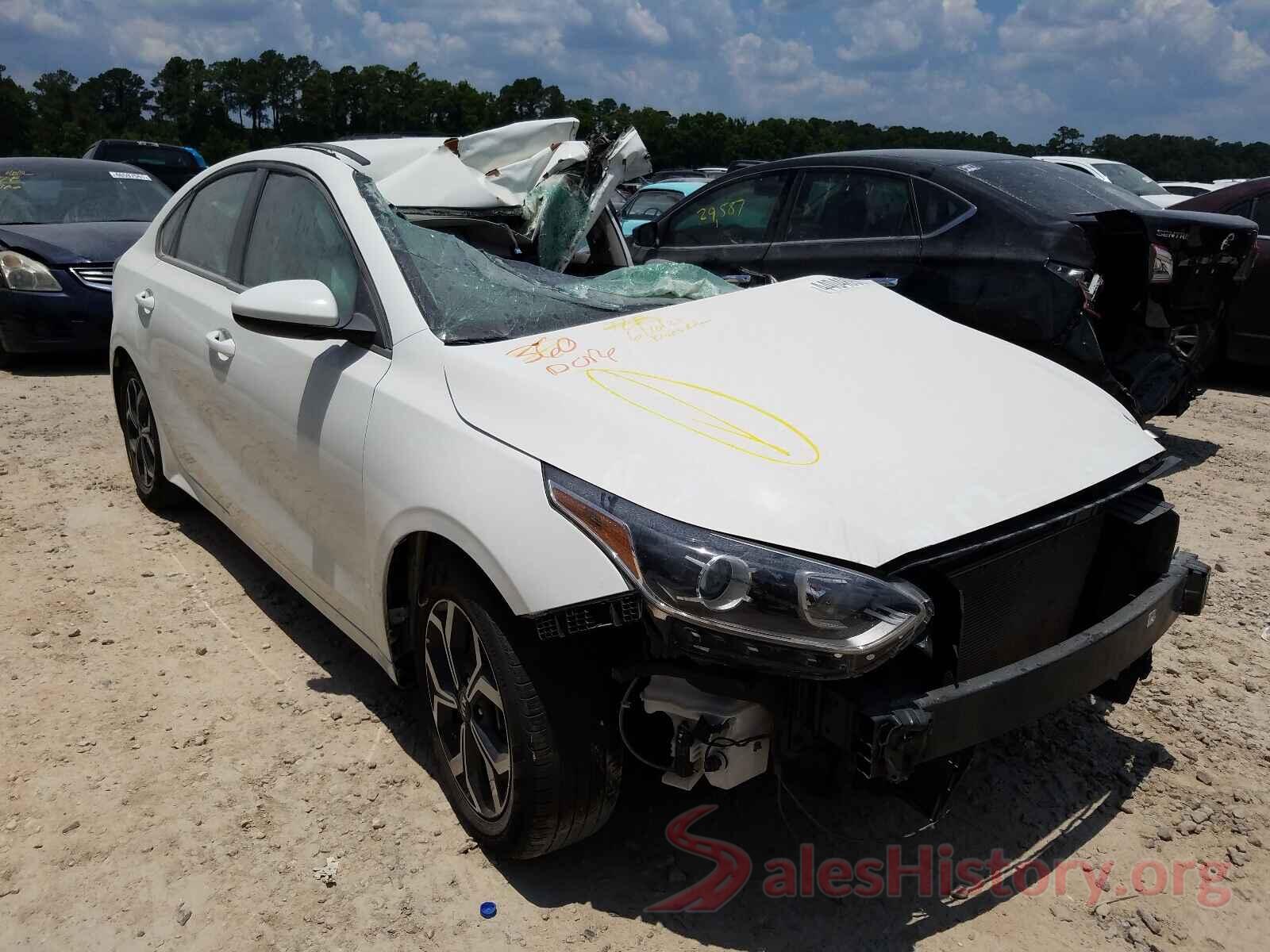 3KPF24AD8KE120233 2019 KIA FORTE