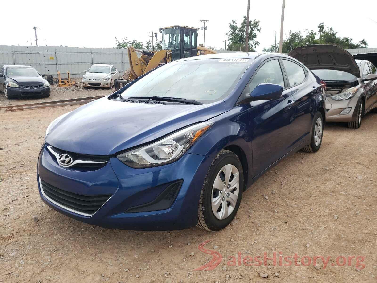 5NPDH4AE0GH736235 2016 HYUNDAI ELANTRA