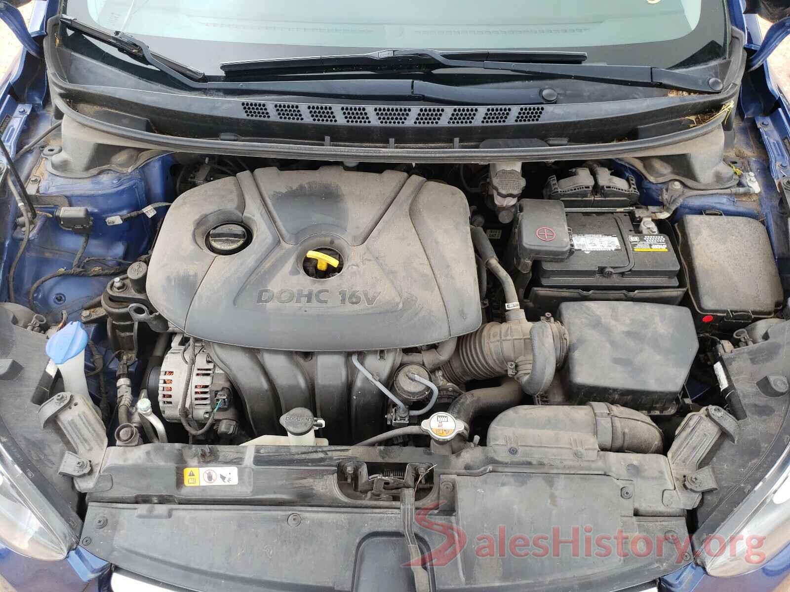 5NPDH4AE0GH736235 2016 HYUNDAI ELANTRA