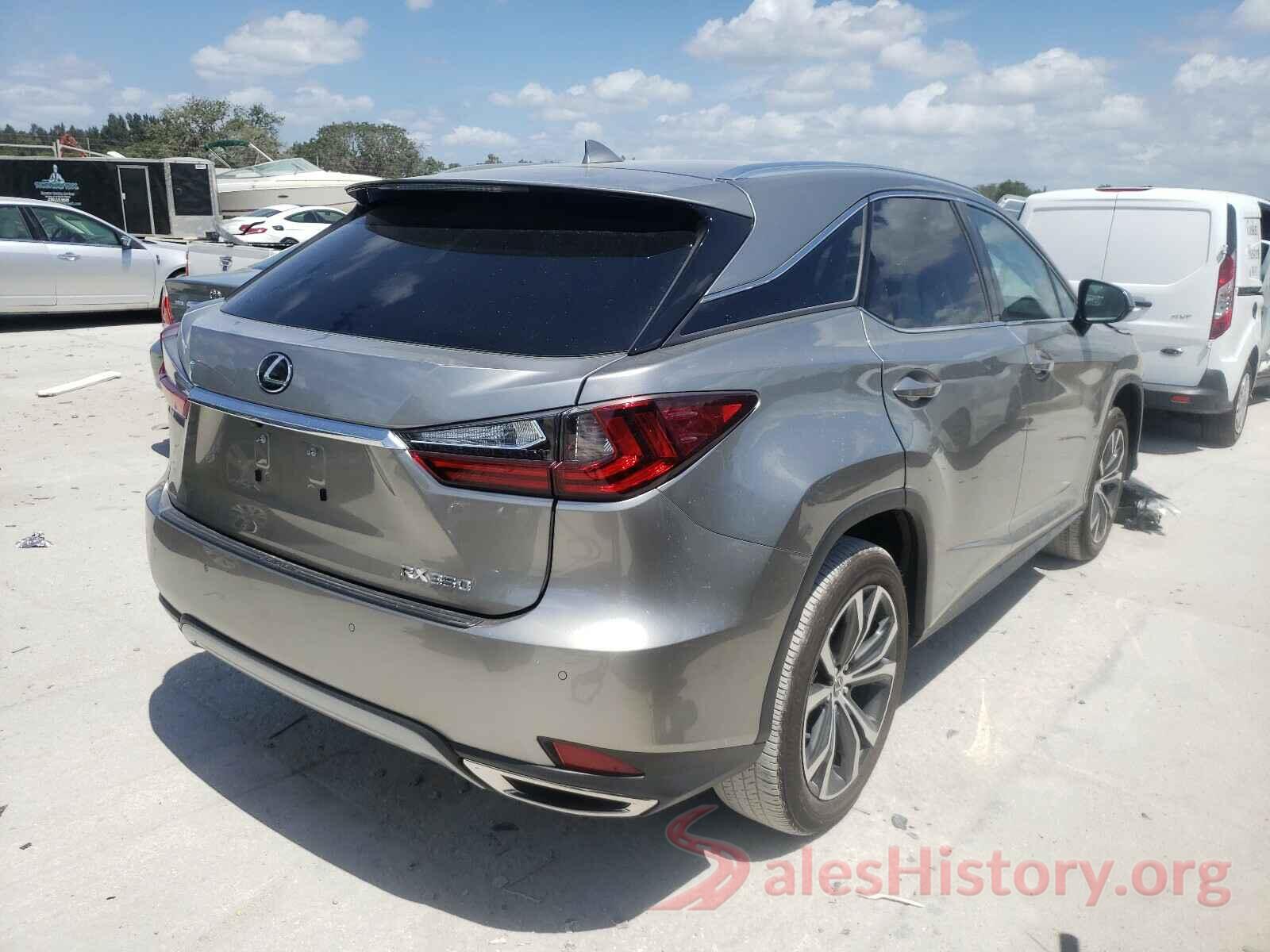 2T2HZMAAXLC174624 2020 LEXUS RX350